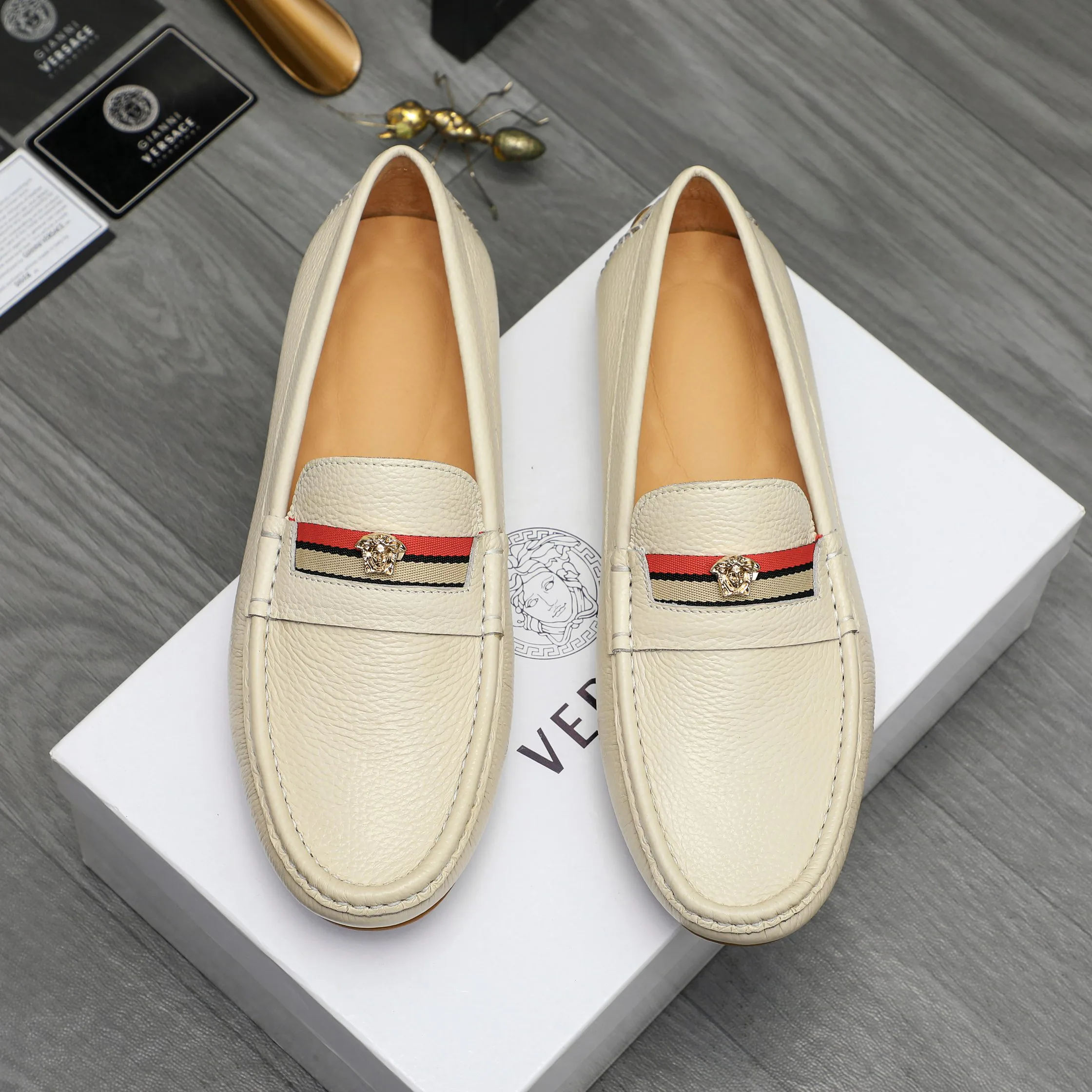 Мокасины Мужские Versace 11703852