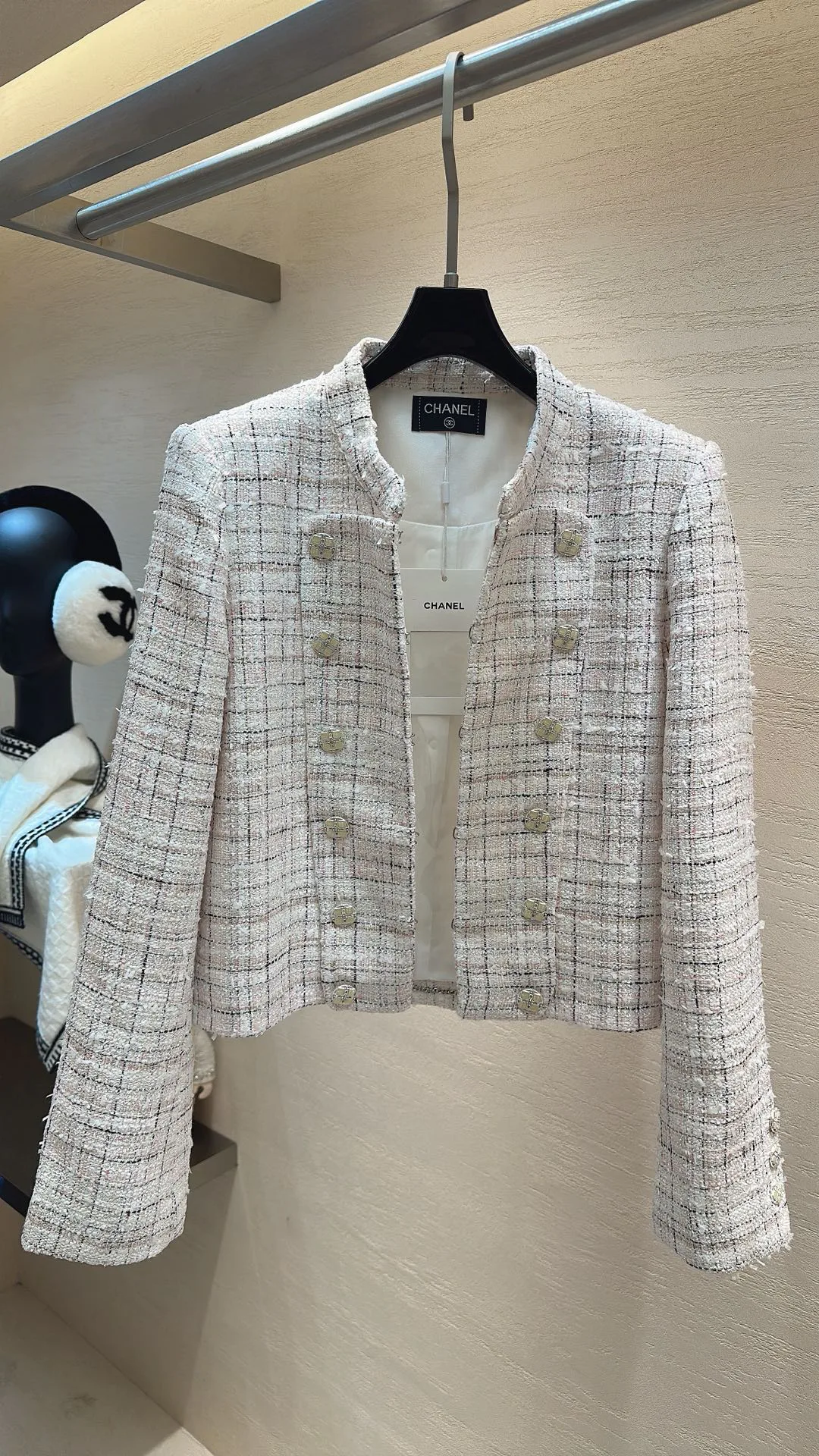 Куртки И Пуховики Женские Chanel 1856802