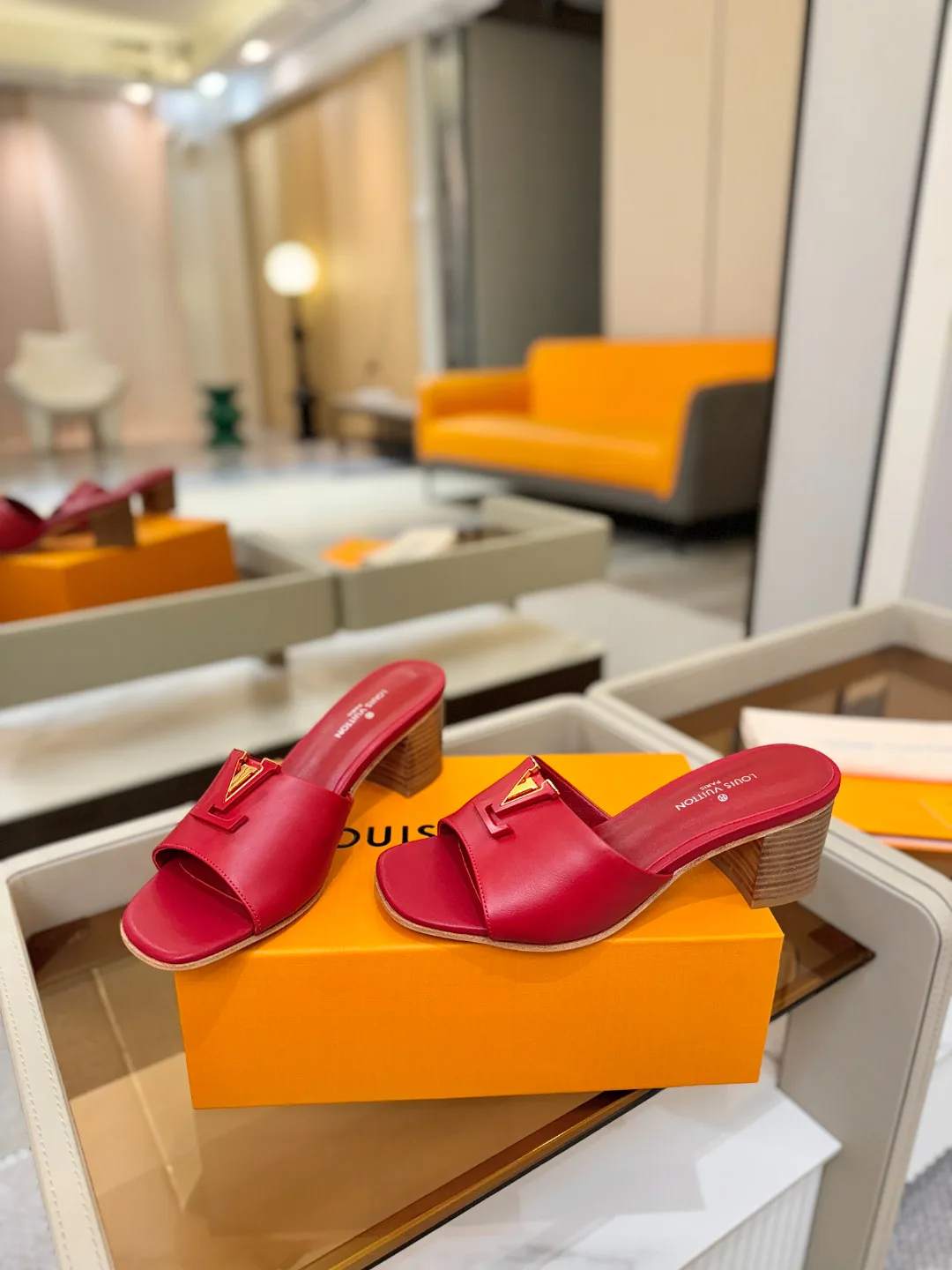 Босоножки Женские Louis Vuitton 9865298