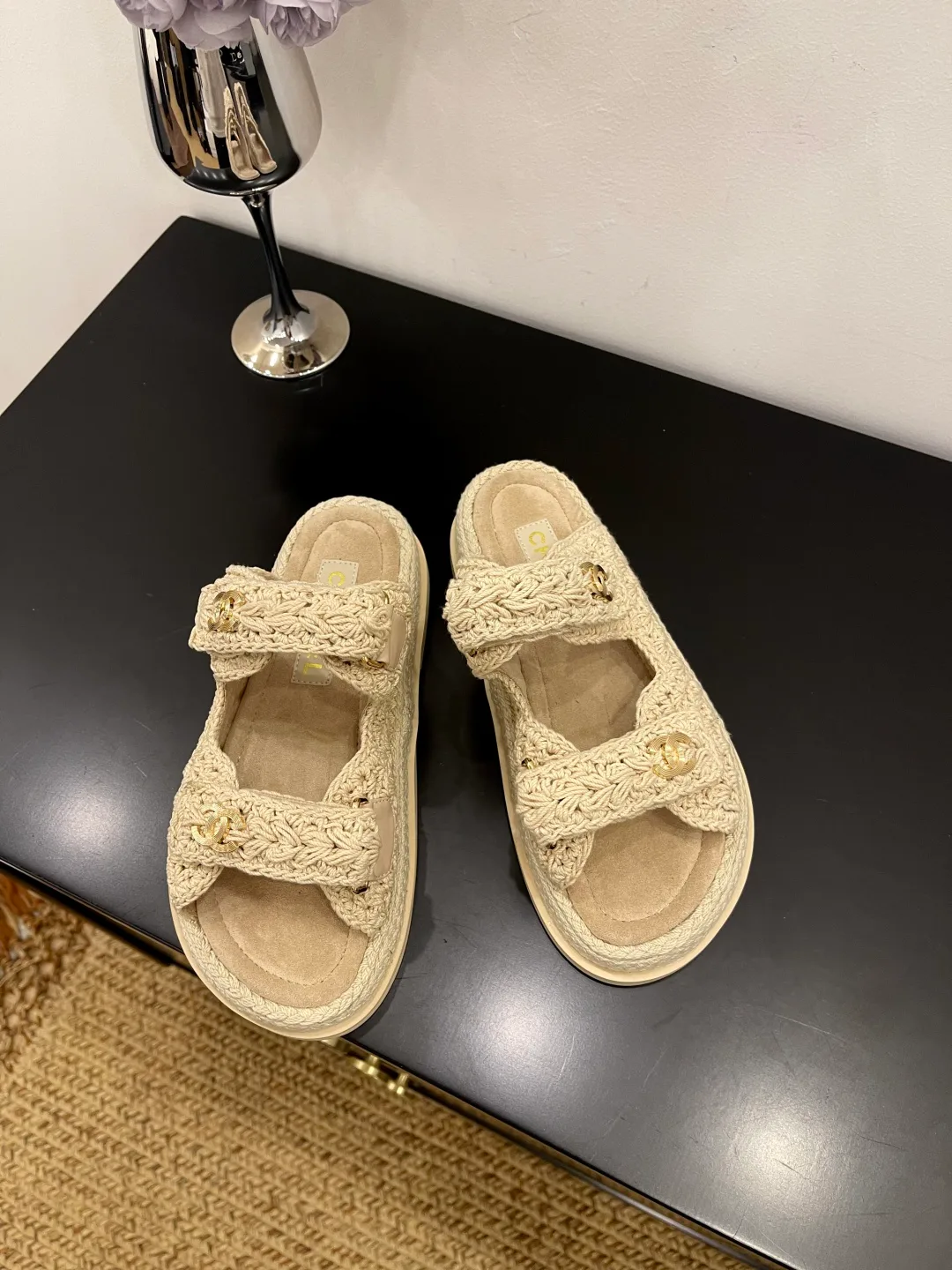 Шлепанцы Женские Chanel 48877