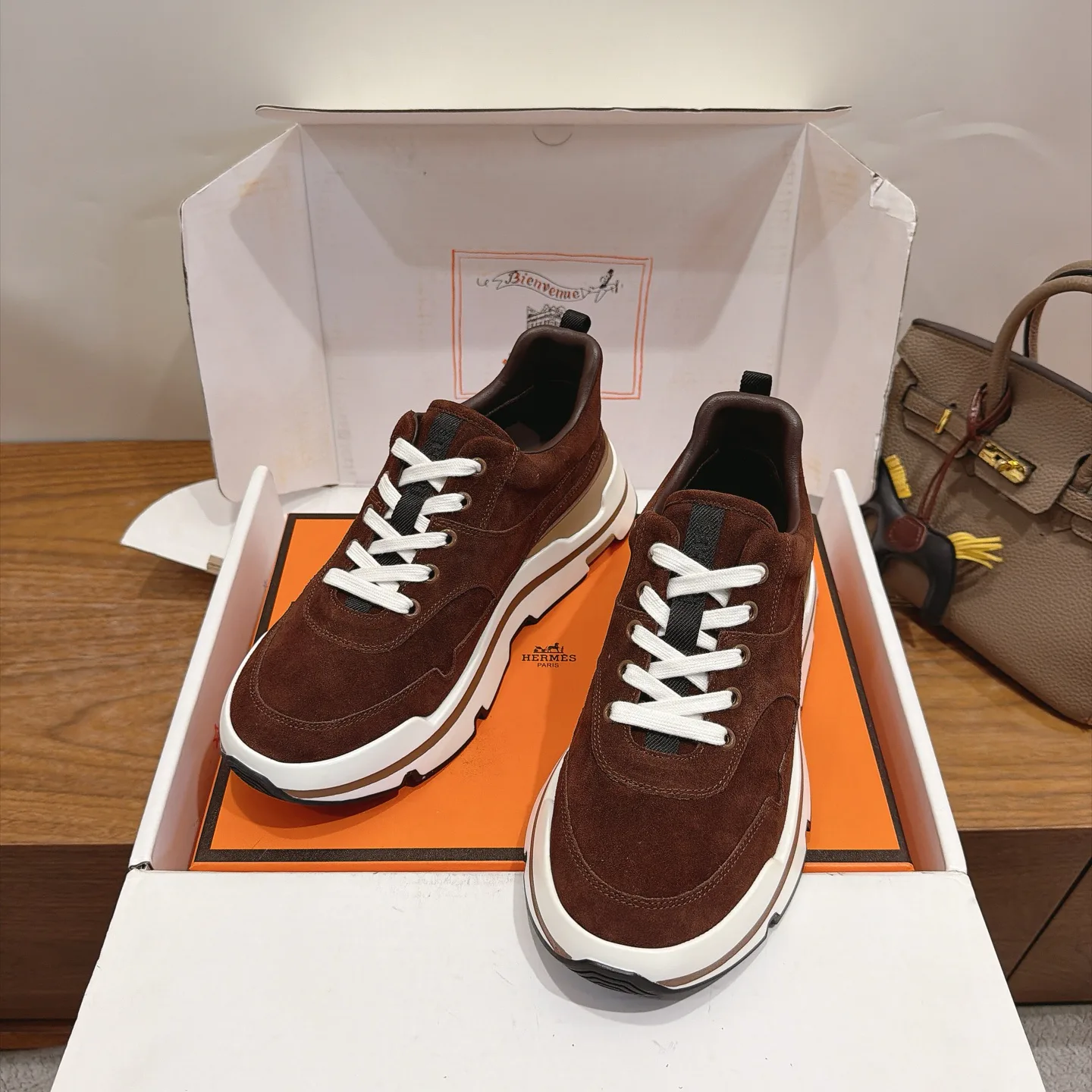 Кроссовки Мужские Hermes 19107212