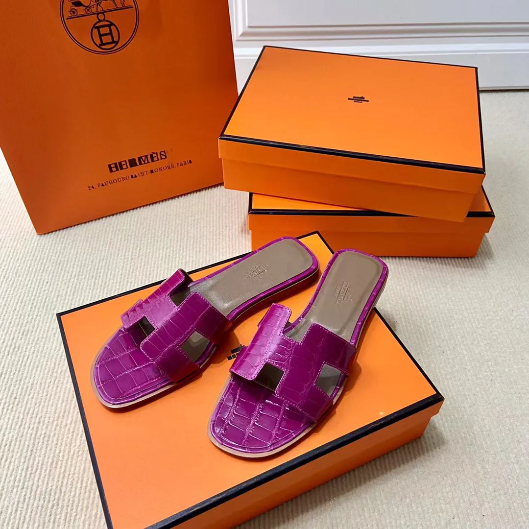 Шлепанцы Женские Hermes 4340551