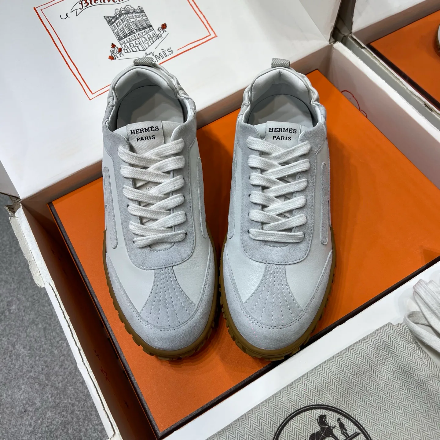 Кроссовки Мужские Hermes 148924