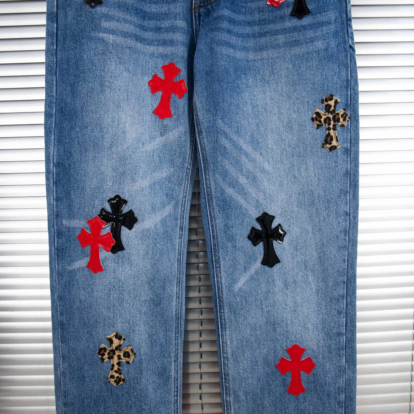 Джинсы Женские Chrome Hearts 11544978