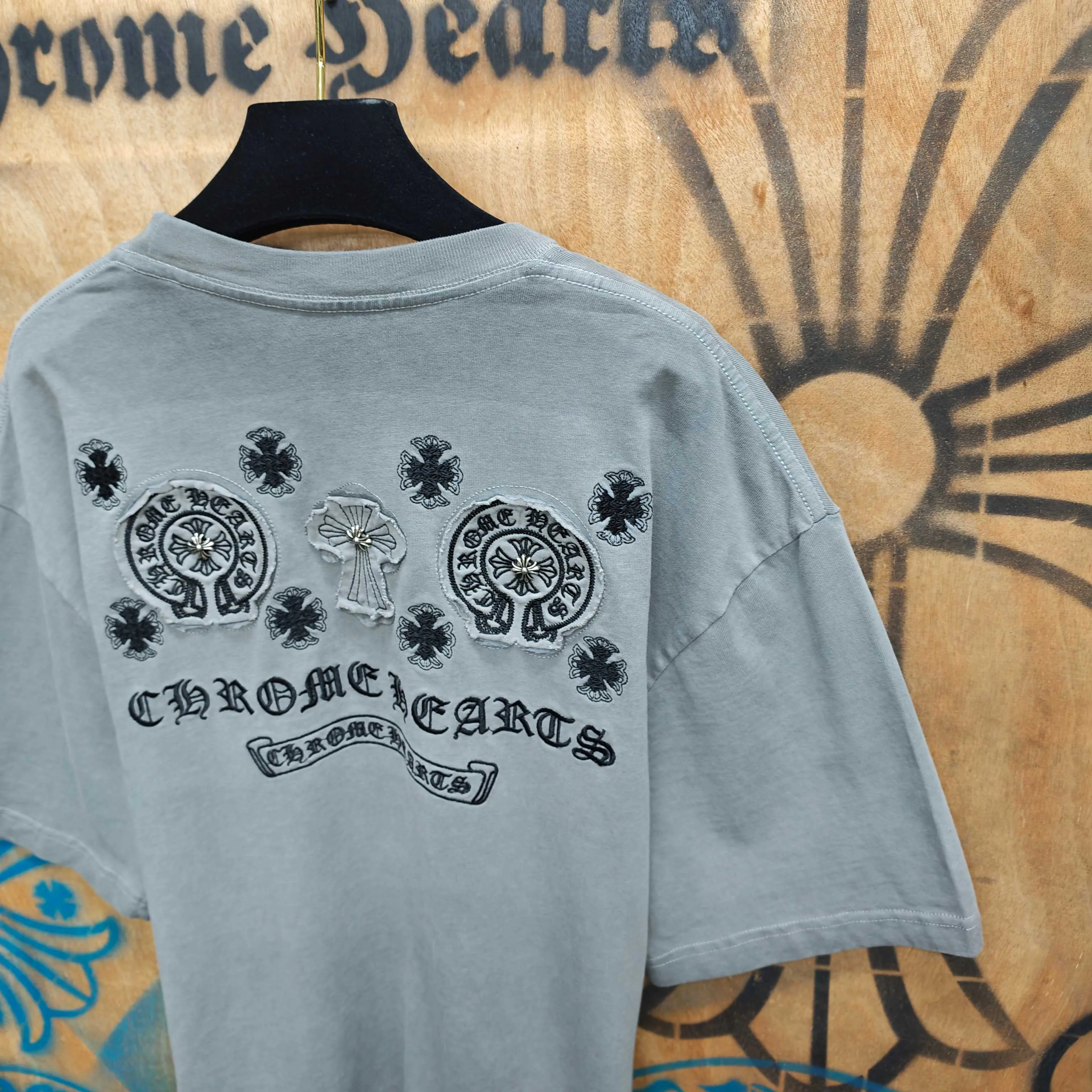 Лонгсливы Мужские Chrome Hearts 13311046