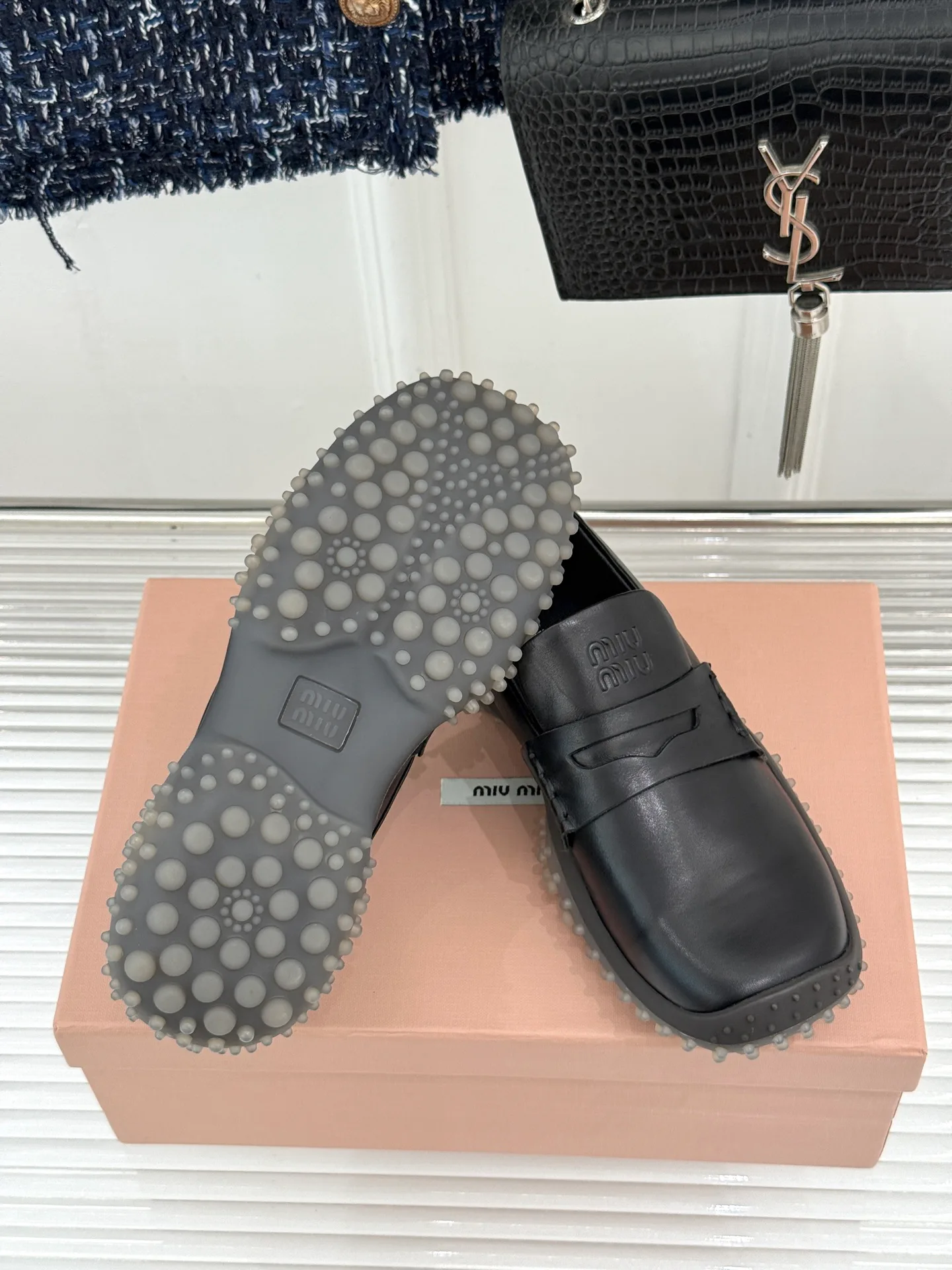 Лоферы И Мокасины Женские Miu Miu 17646506