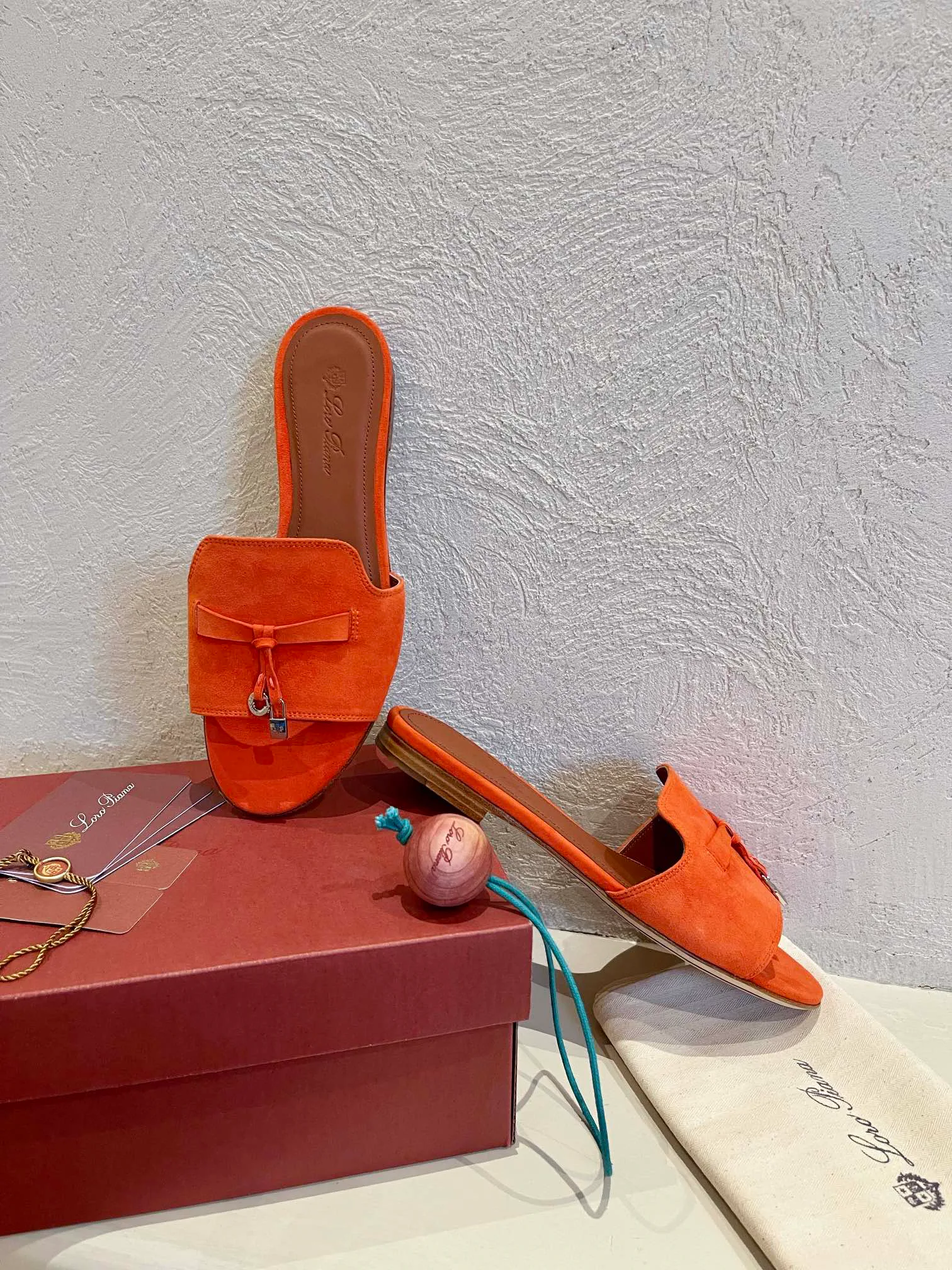 Шлепанцы Женские Loro Piana 1022031