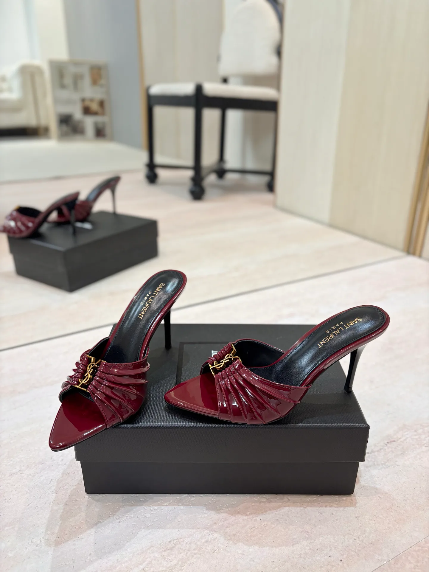 Мюли И Сабо Женские Saint Laurent 17476094