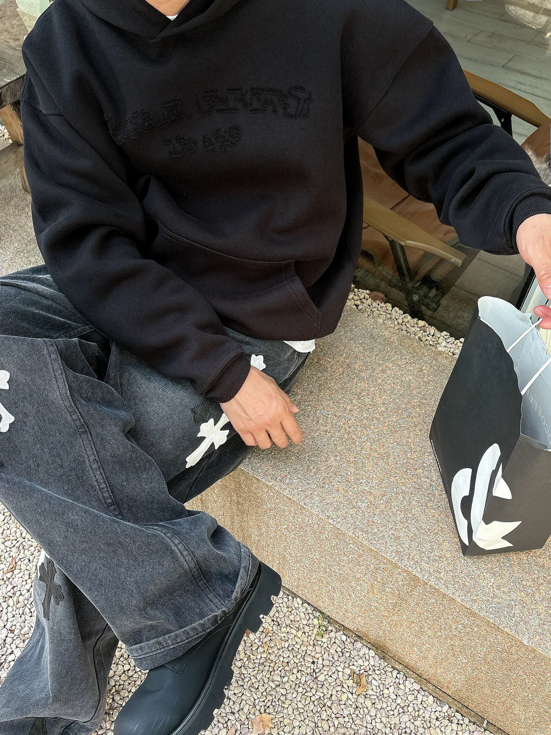 Свитшоты И Худи Мужские Chrome Hearts 119280