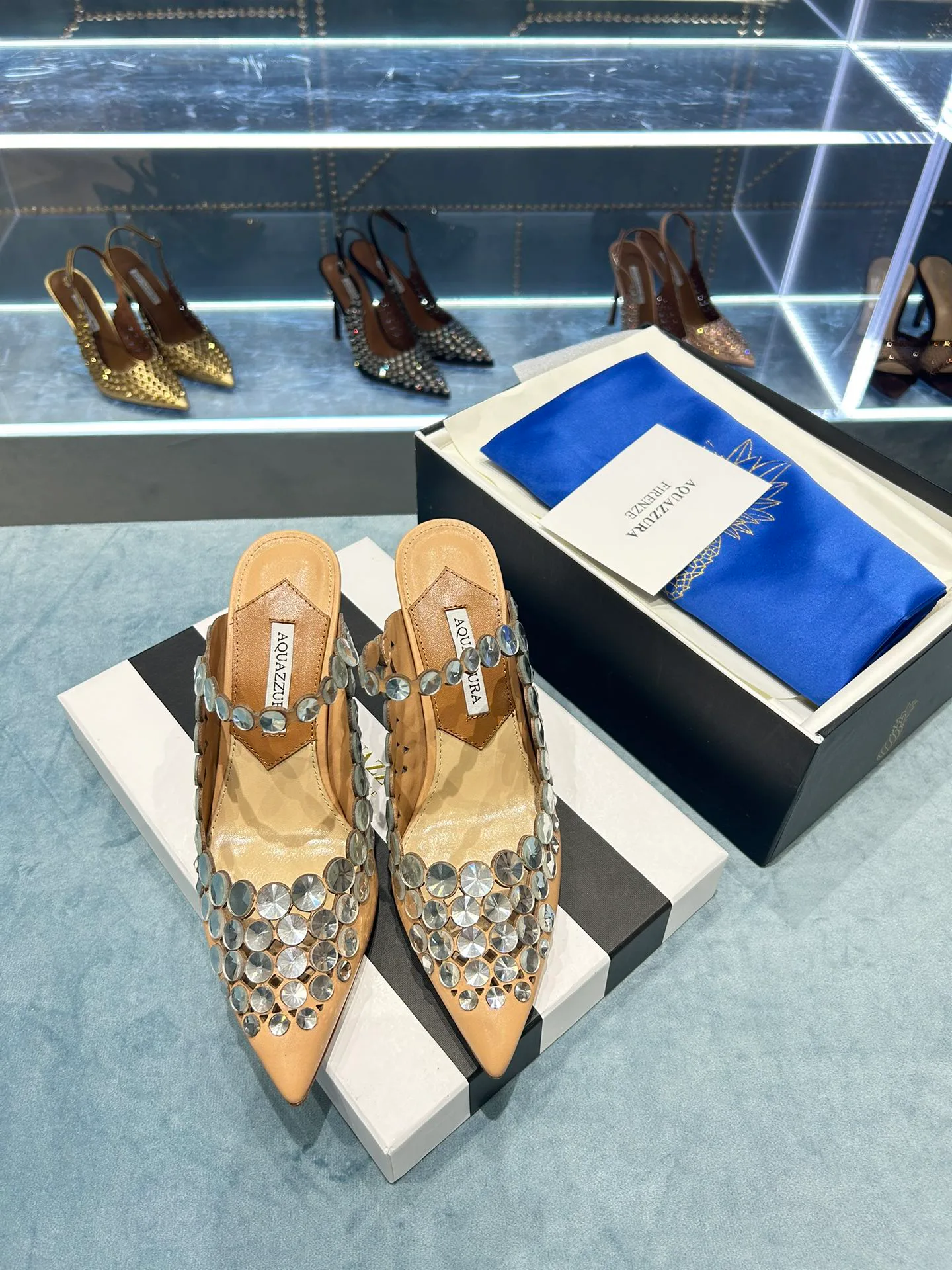 Босоножки Женские Aquazzura