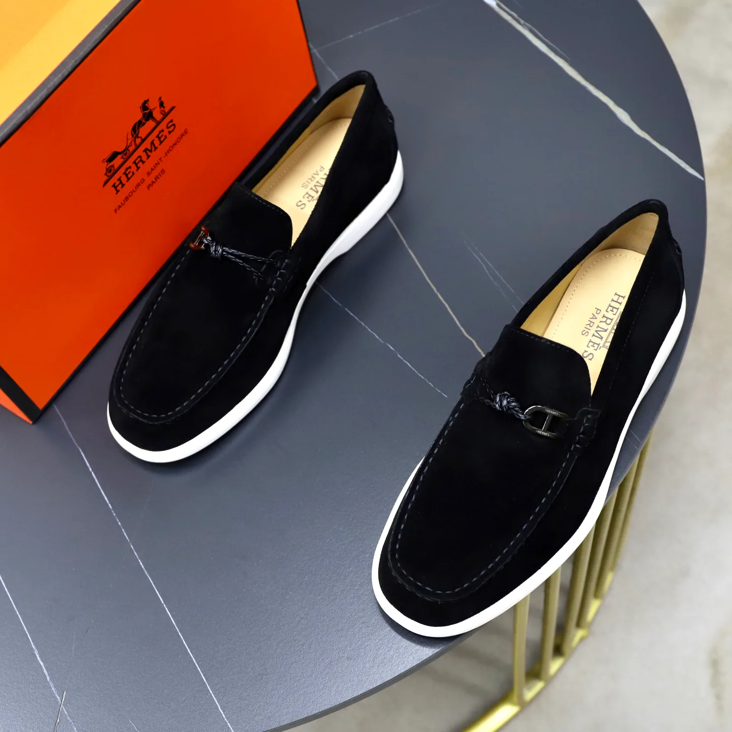 Лоферы И Туфли Мужские Hermes 18103093