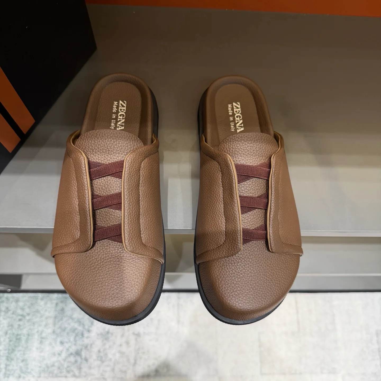Шлепанцы Мужские Zegna 18385647