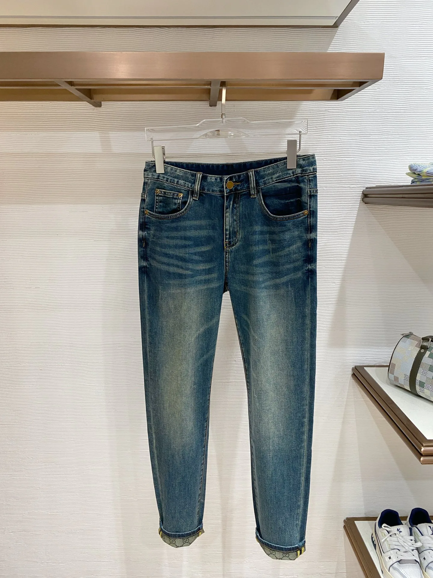 Джинсы Мужские Gucci 9856566