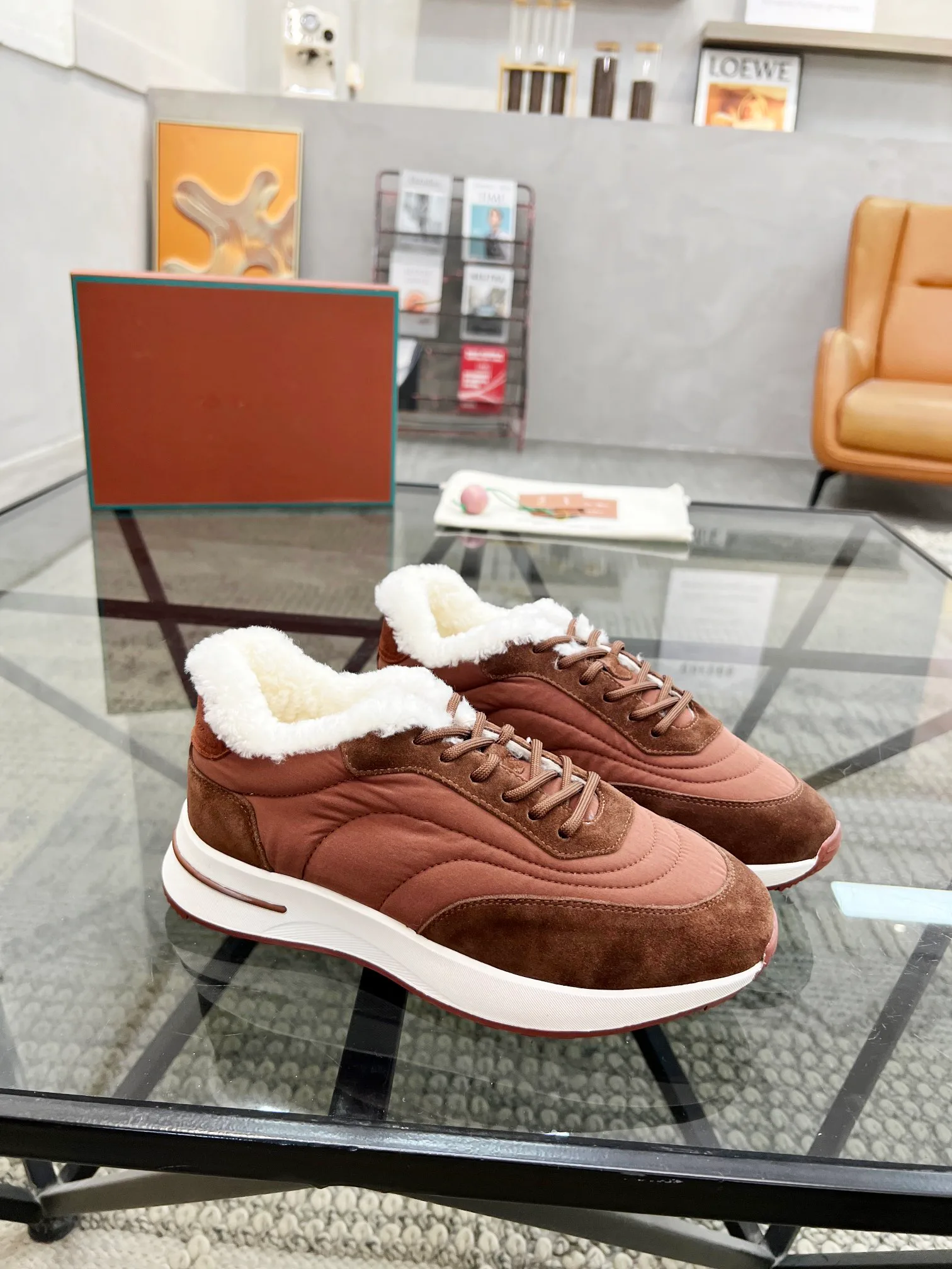 Кроссовки Женские Loro Piana 140350