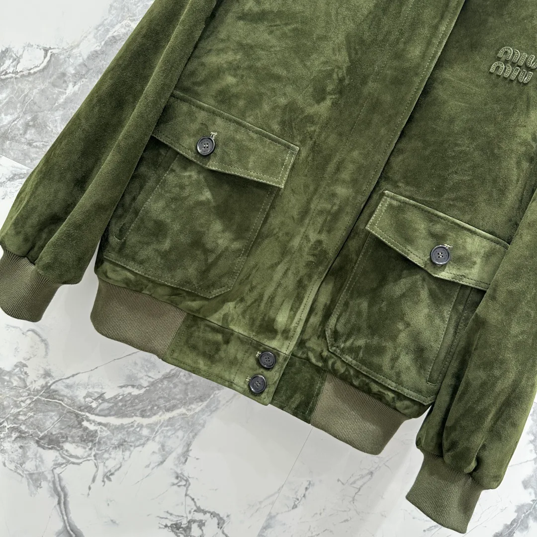 Кожаные Куртки И Дублёнки Женские Miu Miu 10387473