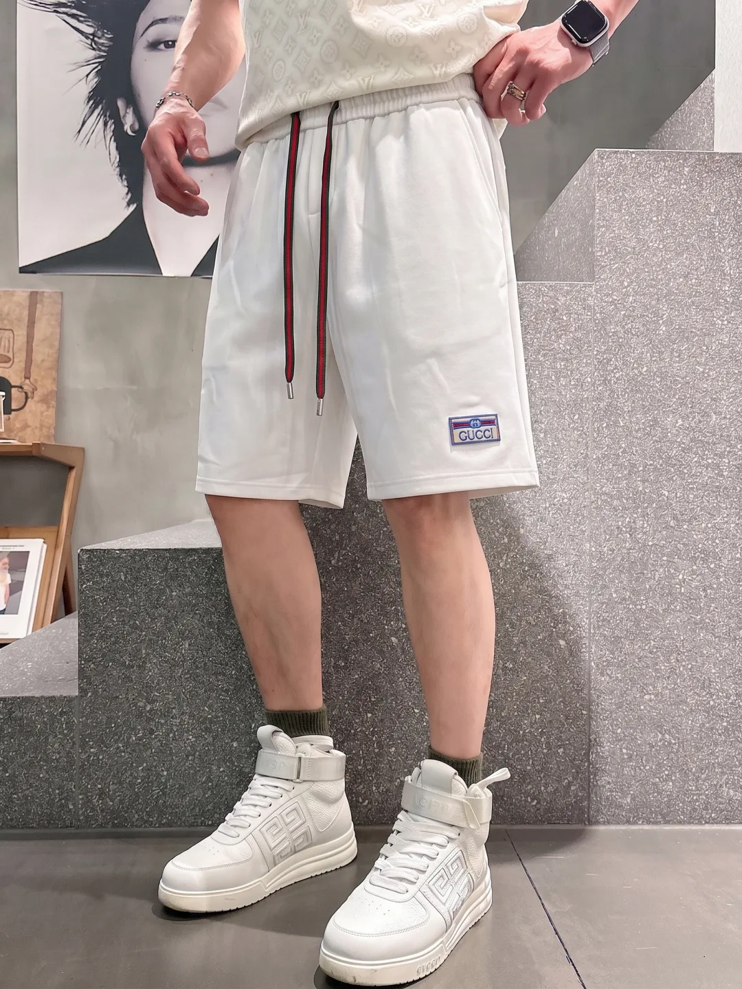 Шорты Мужские Gucci 18246588