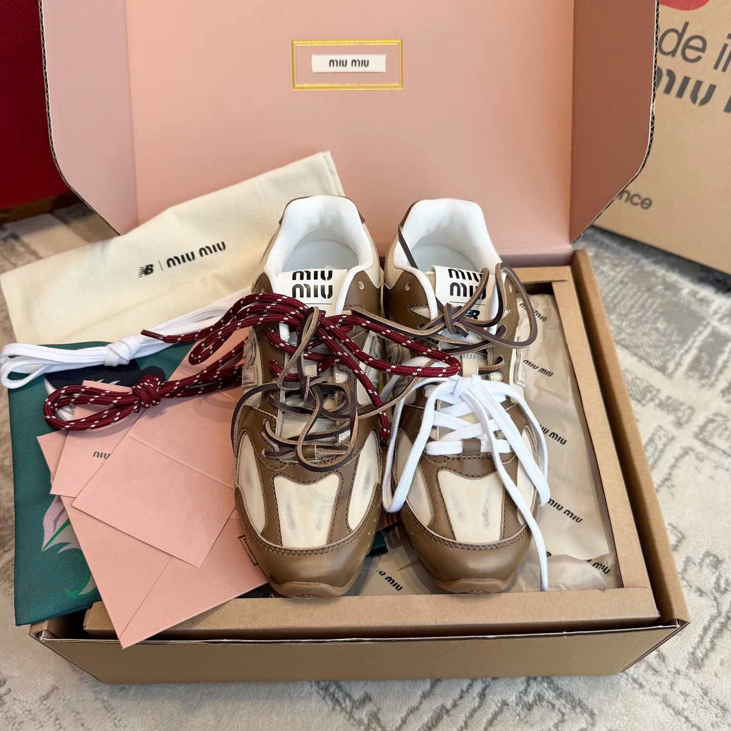 Кроссовки Женские Miu Miu 1275820