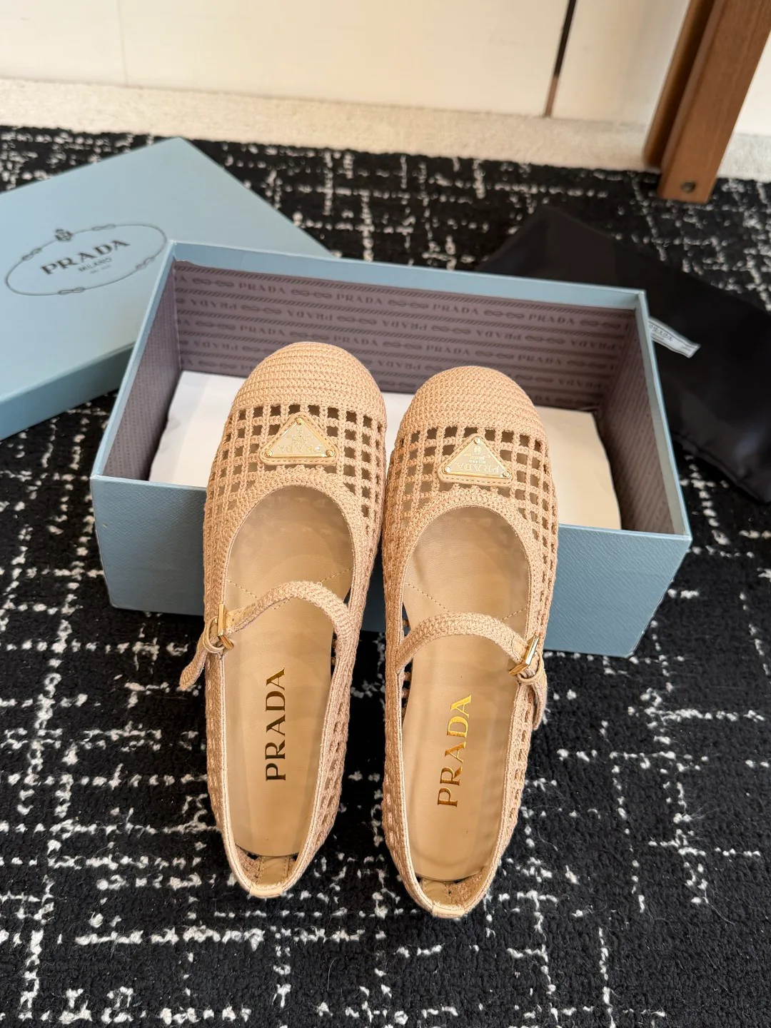 Балетки Женские Prada 13748944