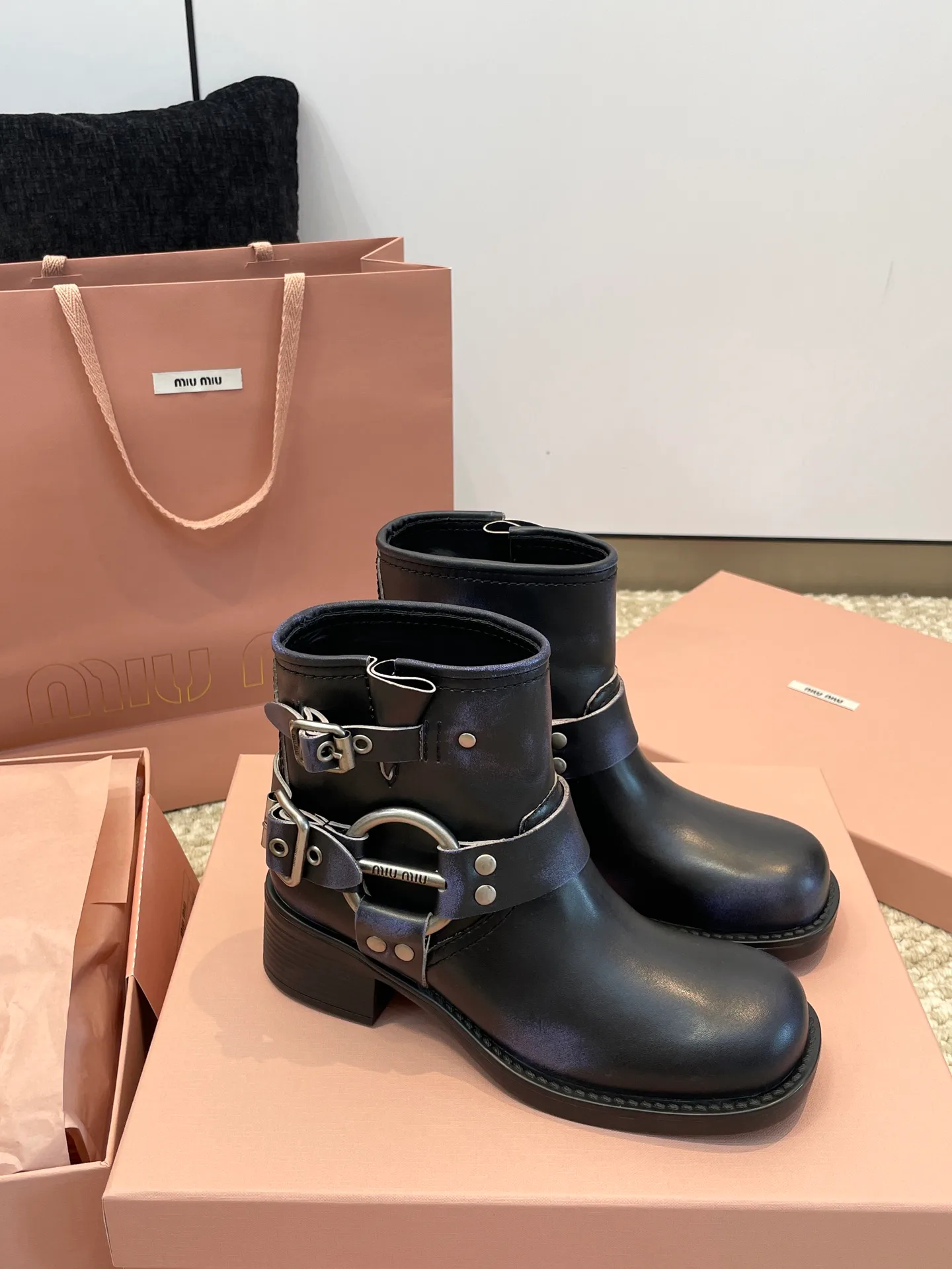 Ботильоны Женские Miu Miu 407475