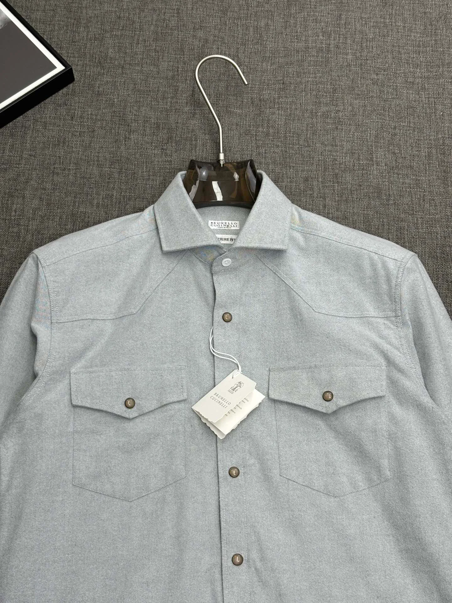 Рубашки Мужские Brunello Cucinelli 437696