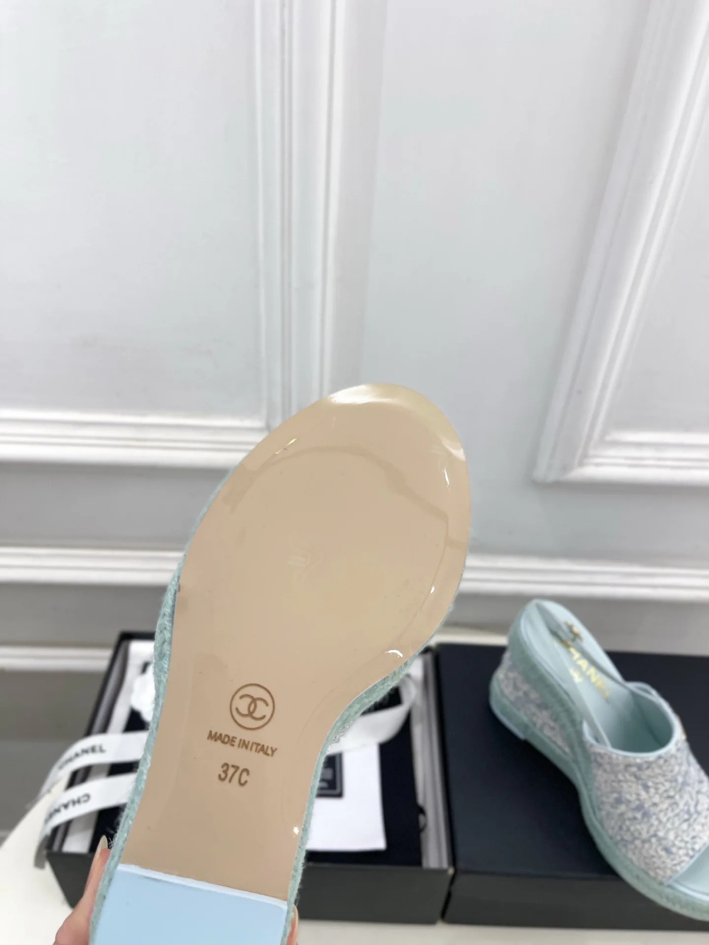Босоножки Женские Chanel 12601478