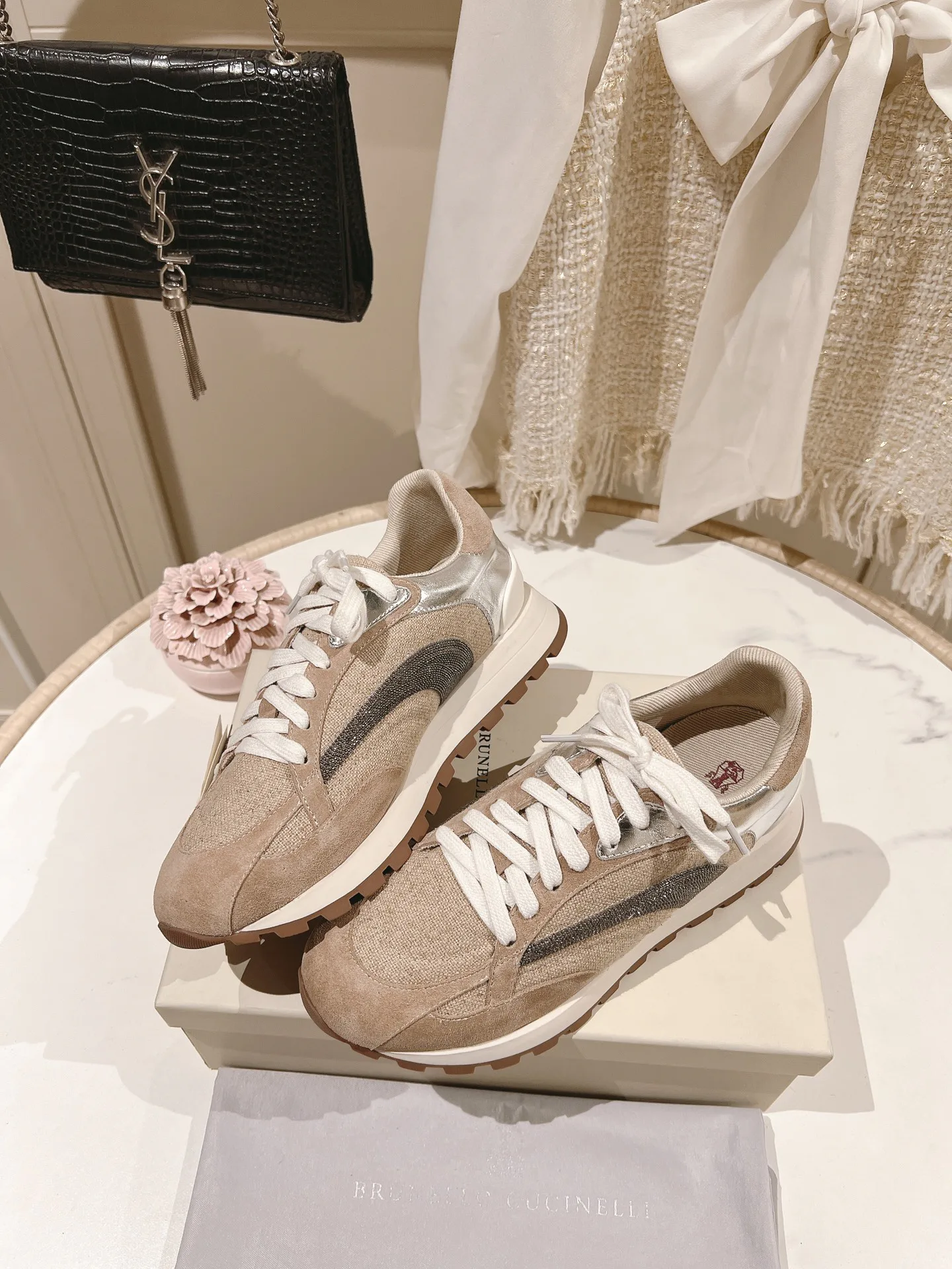 Кроссовки Женские Brunello Cucinelli 18258