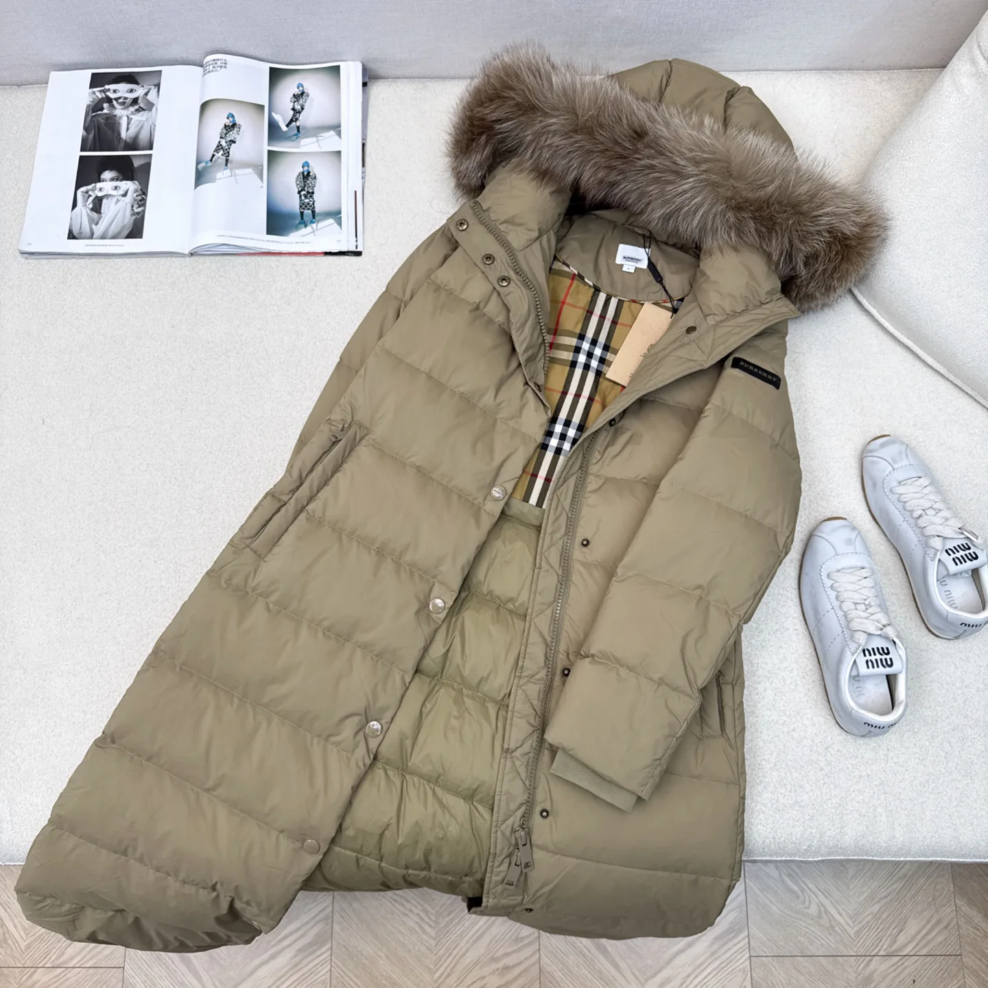 Куртки И Пуховики Женские Burberry 799668