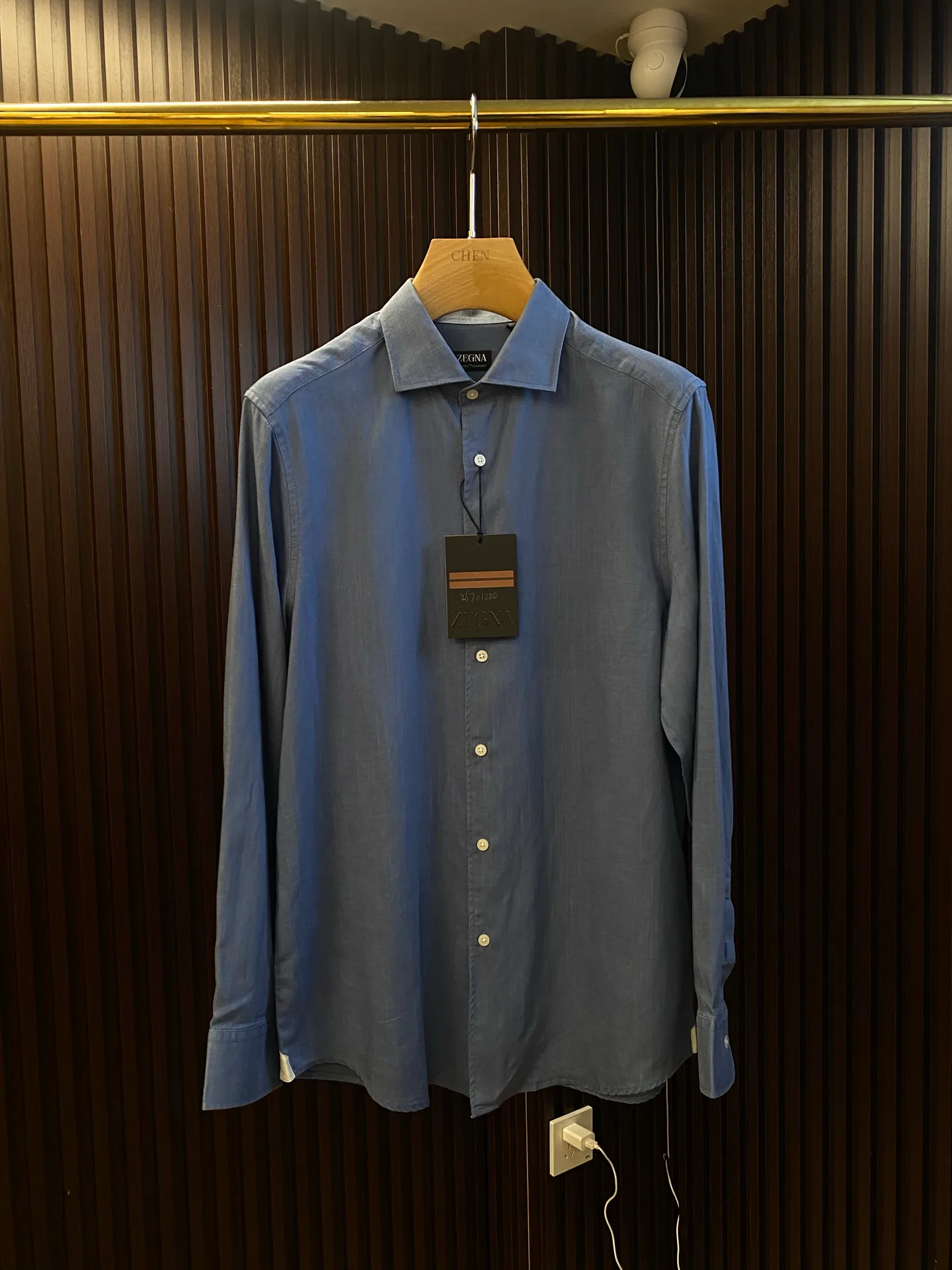 Рубашки Мужские Zegna 11383575