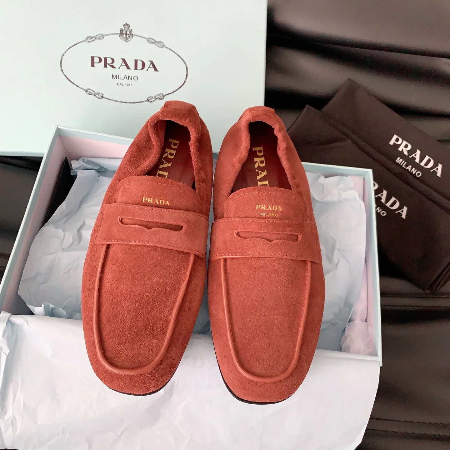 Лоферы И Мокасины Женские Prada 879943