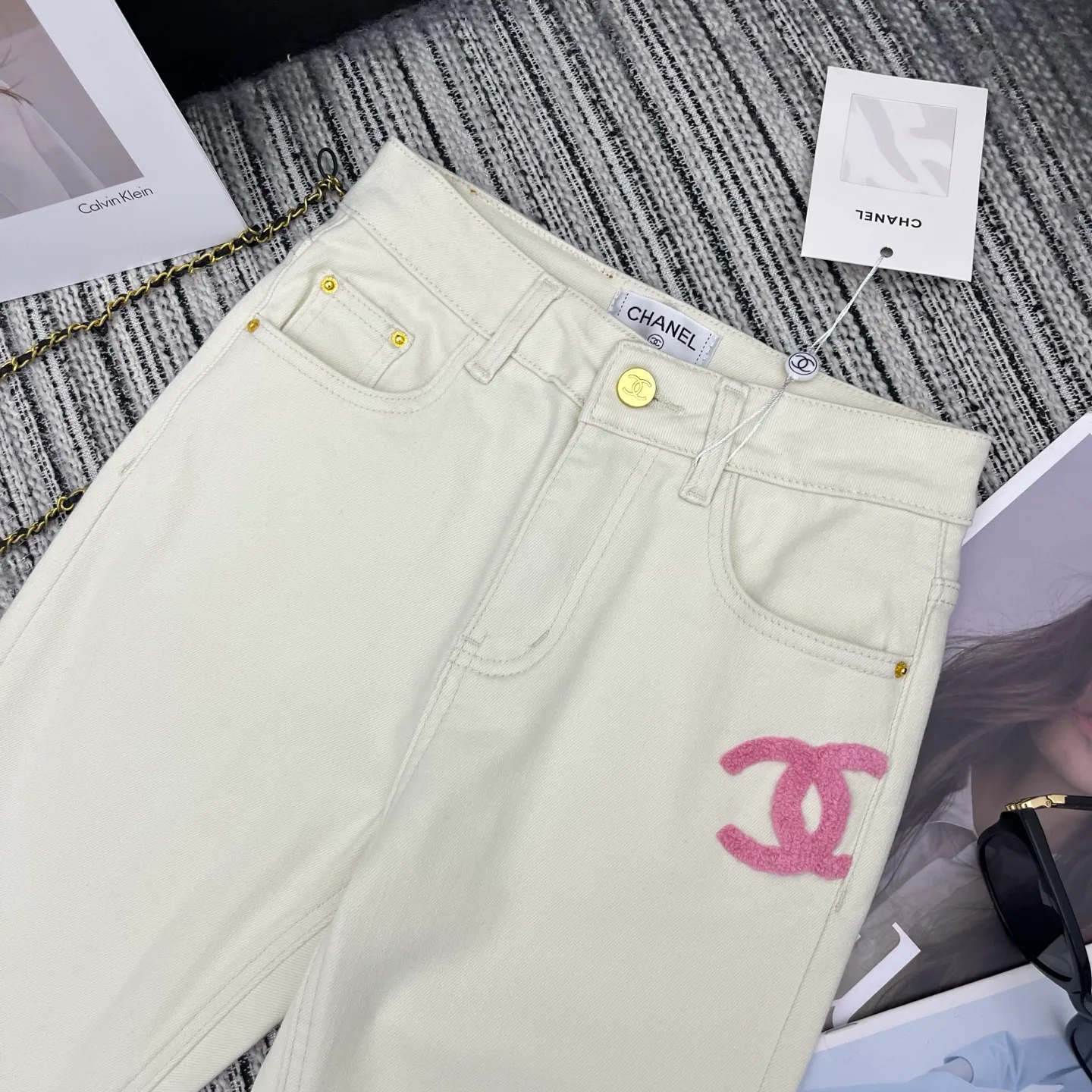 Джинсы Женские Chanel 1884527