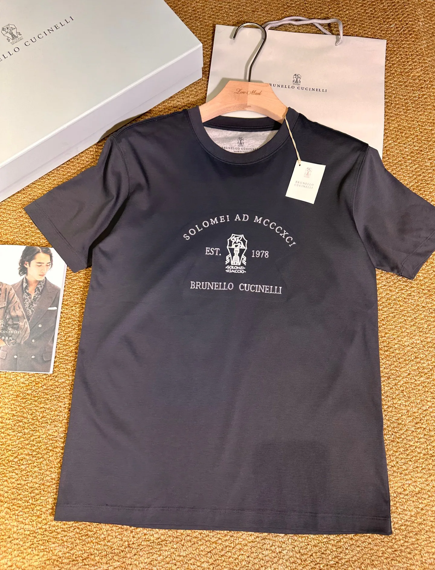 Футболки Мужские Brunello Cucinelli 612486