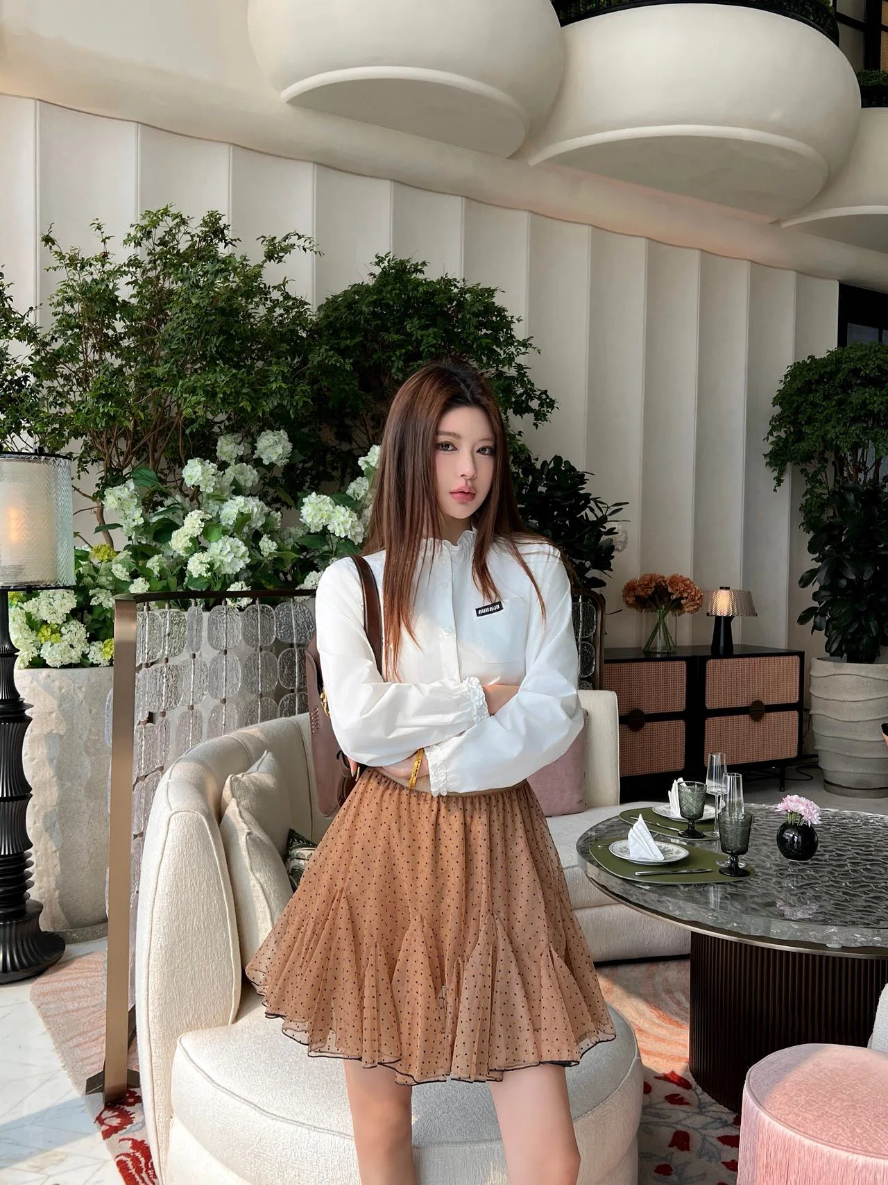 Рубашки Женские Miu Miu 12592793