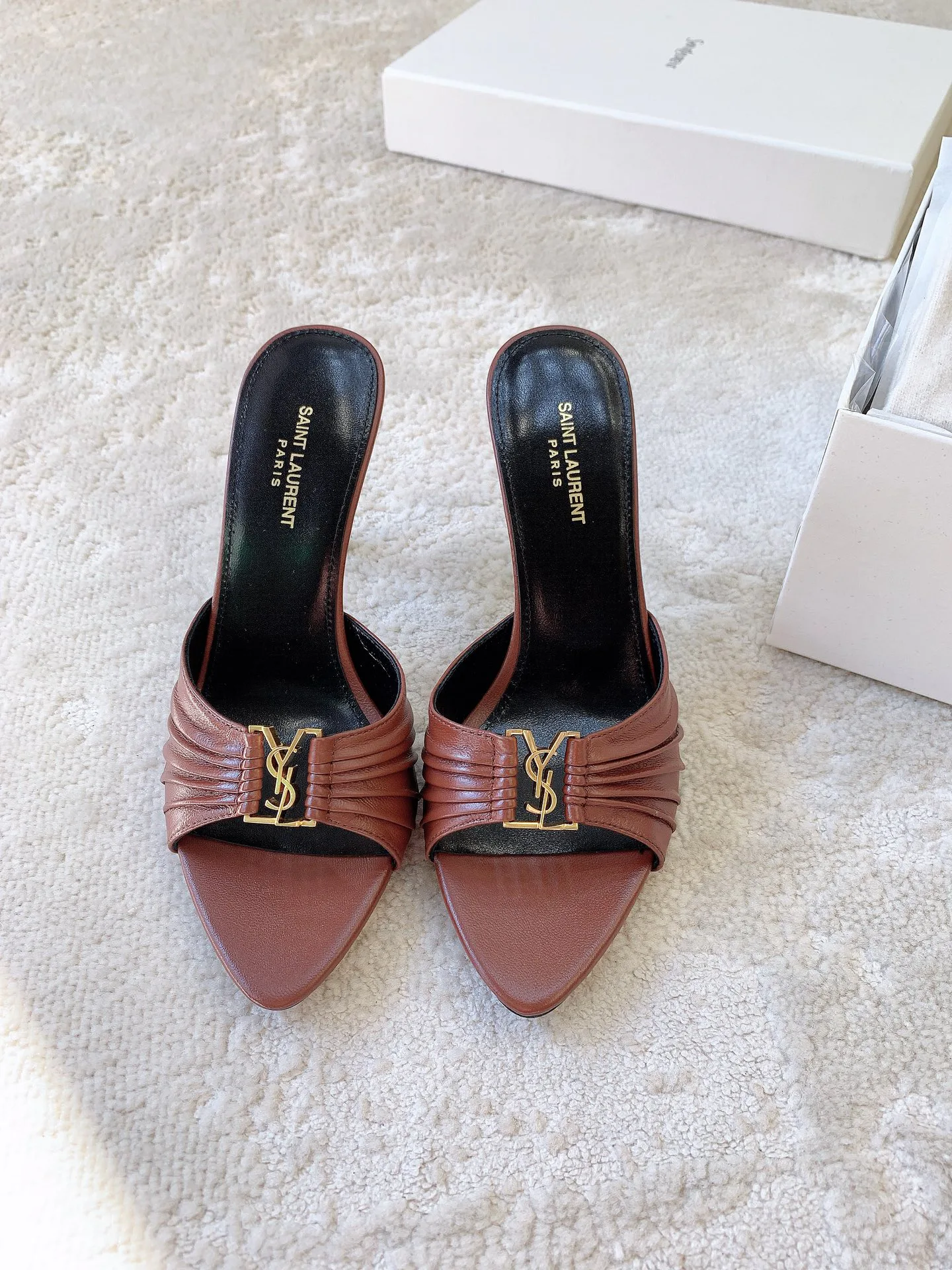 Босоножки Женские Saint Laurent 11923819