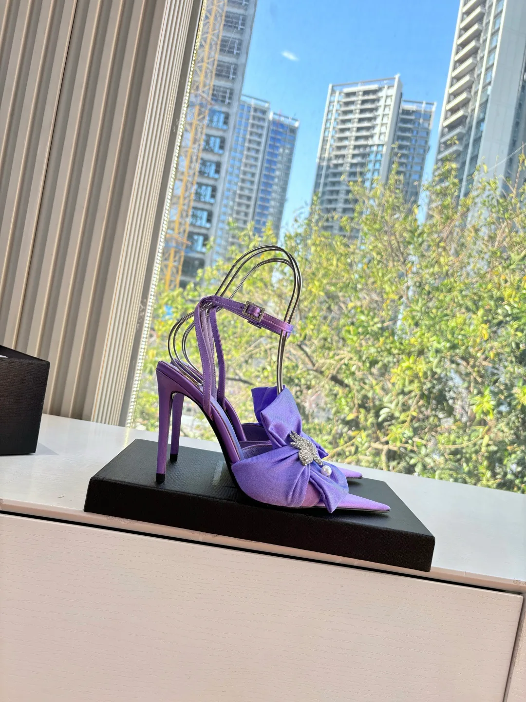 Босоножки Женские Saint Laurent 1262046