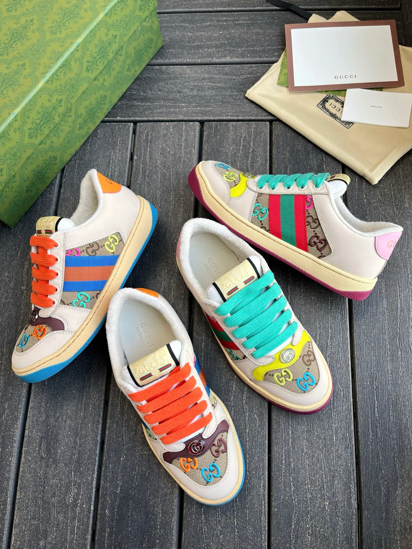 Кроссовки Женские Gucci 65897