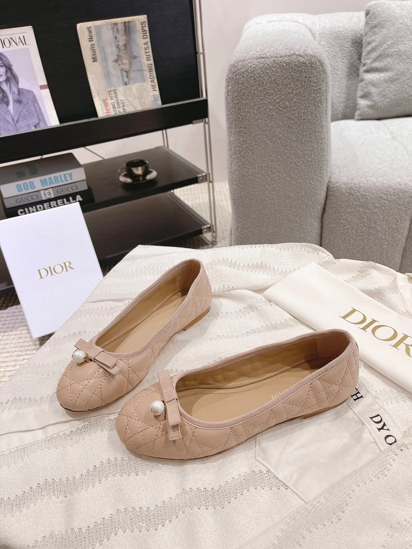 Балетки Женские Christian Dior 13973390