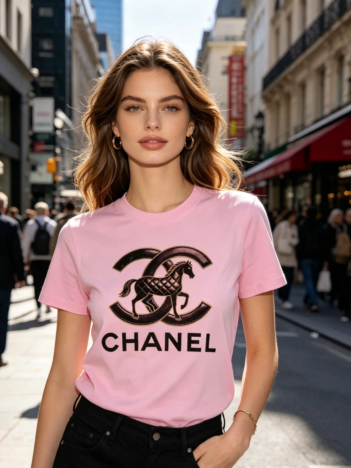 Футболки Женские Chanel 13076349