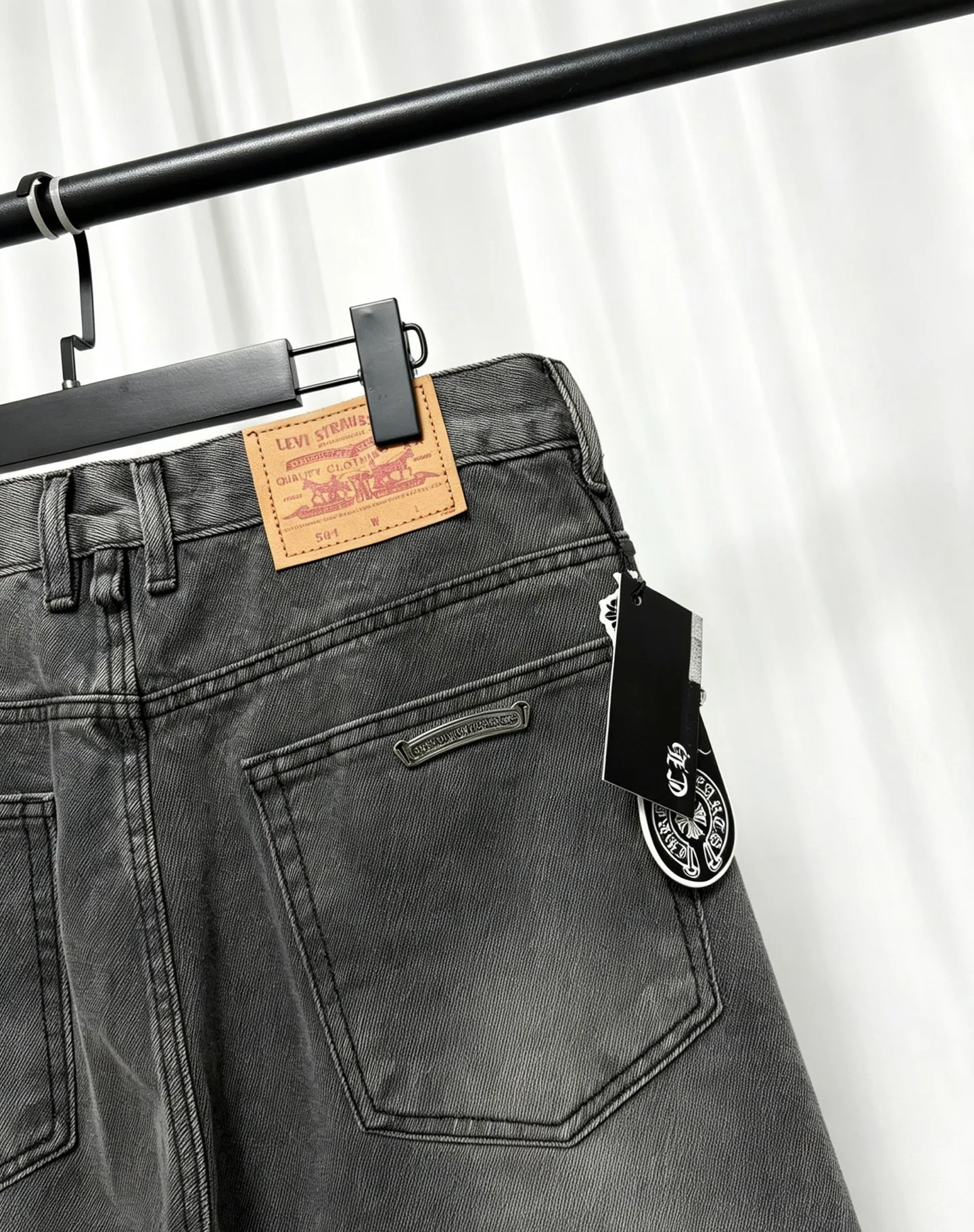Джинсы Мужские Chrome Hearts 18303113