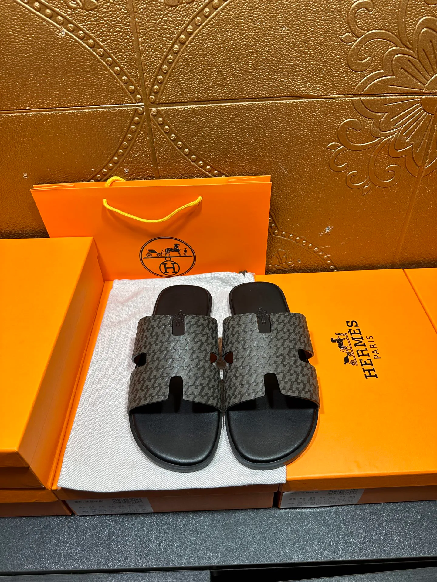 Шлепанцы Мужские Hermes 6209129