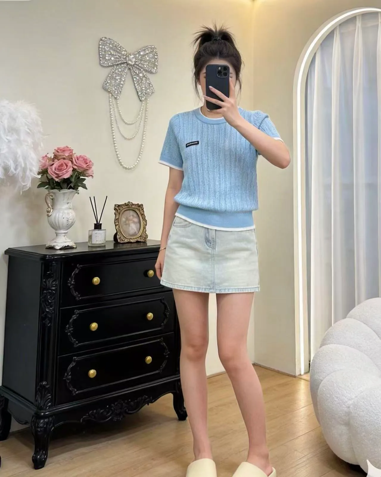 Топы Женские Miu Miu 12079568