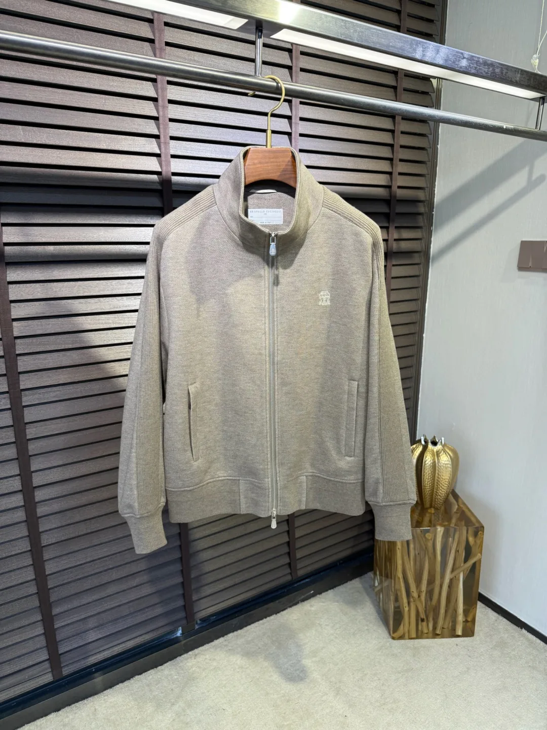 Куртки И Пуховики Мужские Brunello Cucinelli 1626339