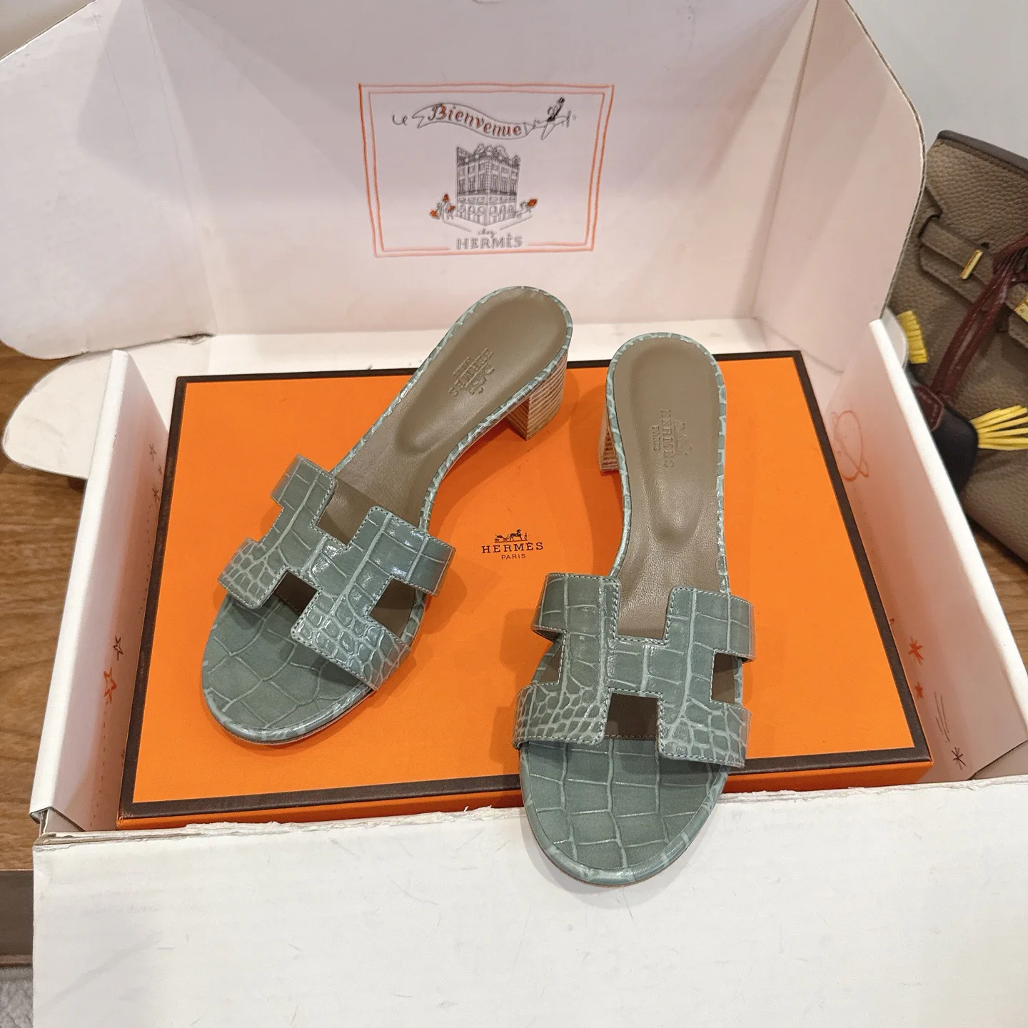 Босоножки Женские Hermes 1223534