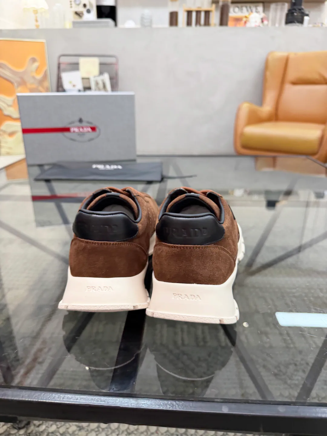 Кроссовки Мужские Prada 18500114