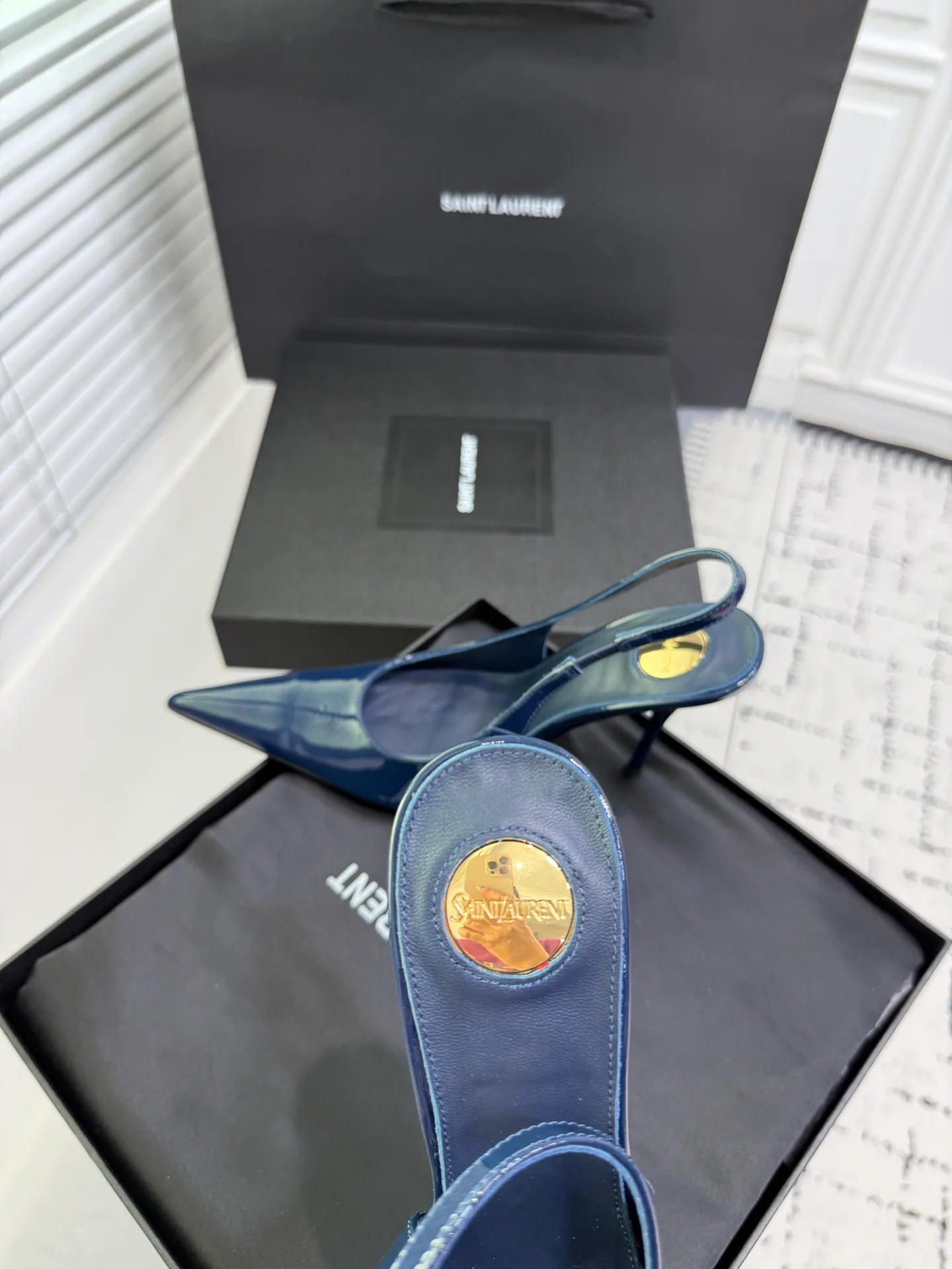 Туфли Женские Saint Laurent 355809