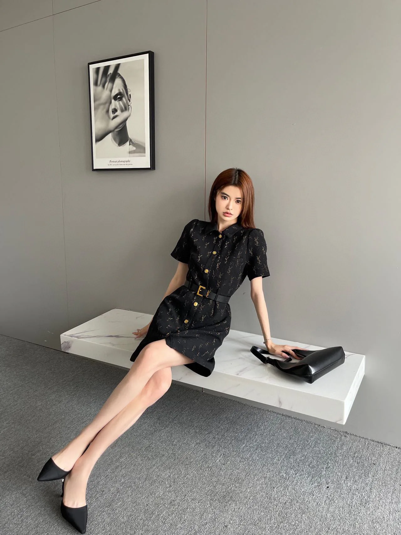 Платья Женские Saint Laurent 11612359