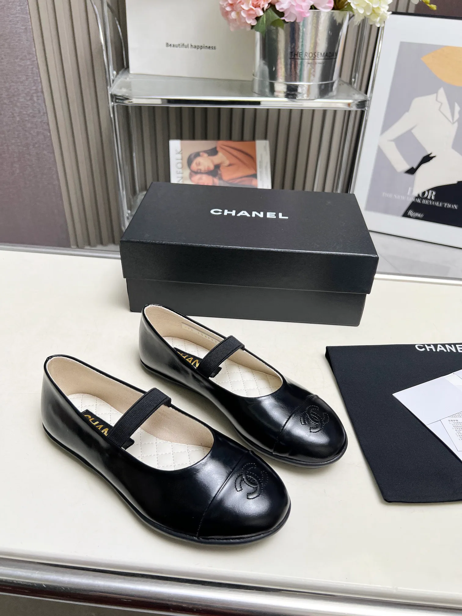 Балетки Женские Chanel 1306812