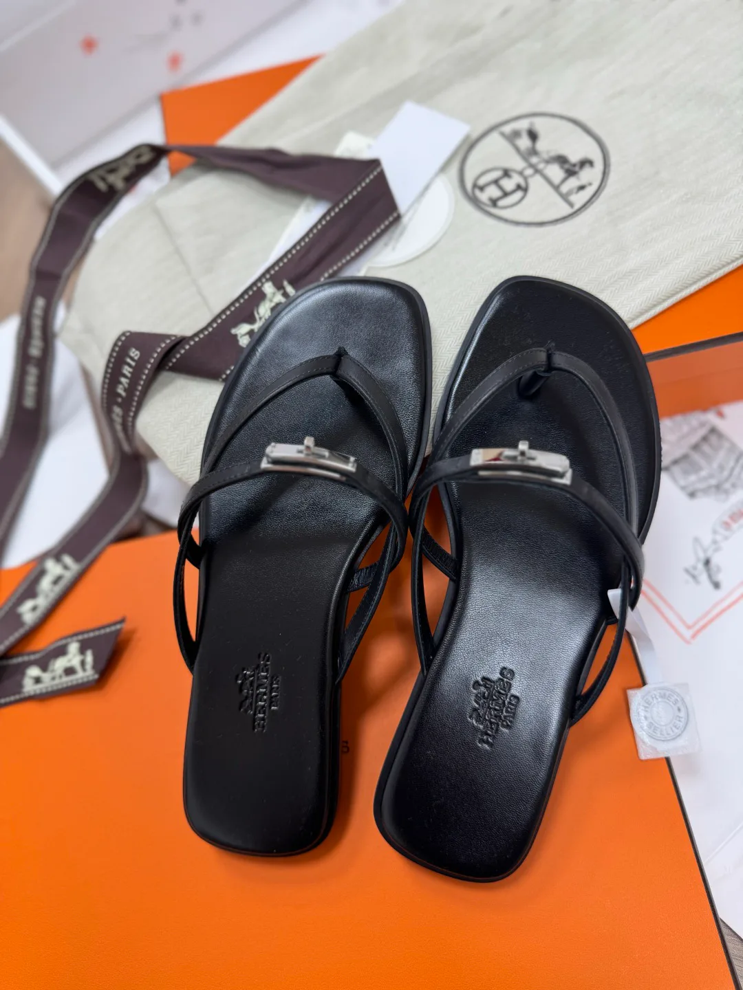 Шлепанцы Женские Hermes 13930282