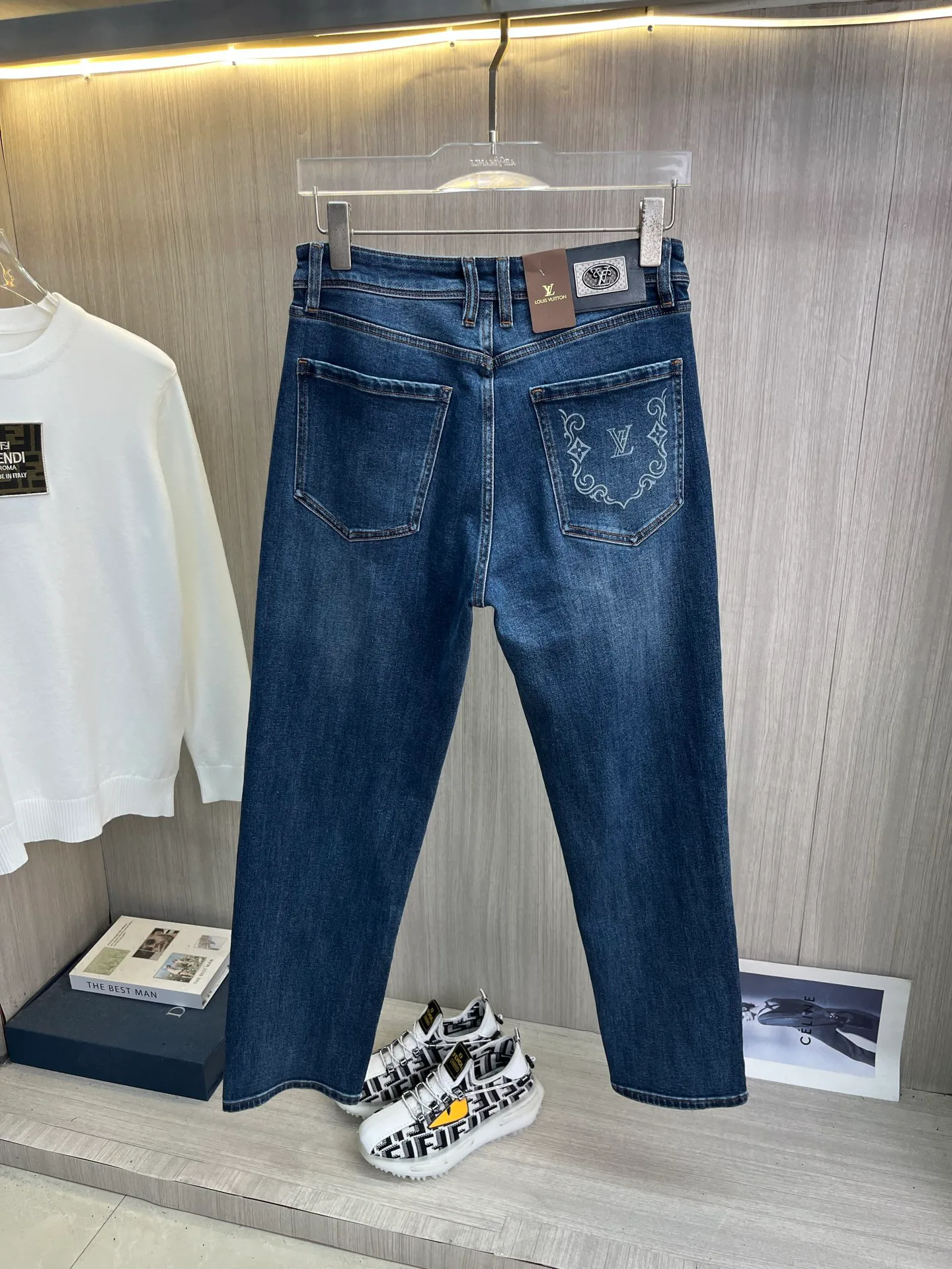 Джинсы Мужские Louis Vuitton 18492078