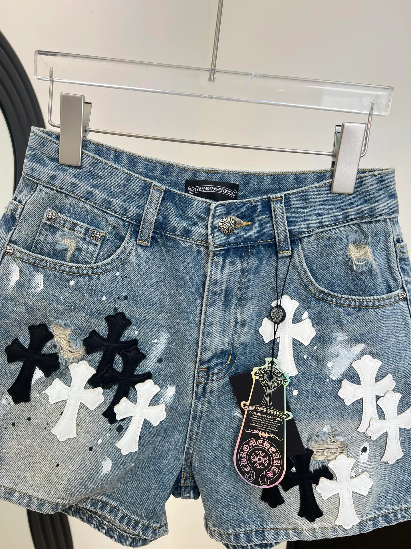Шорты Женские Chrome Hearts 11544515
