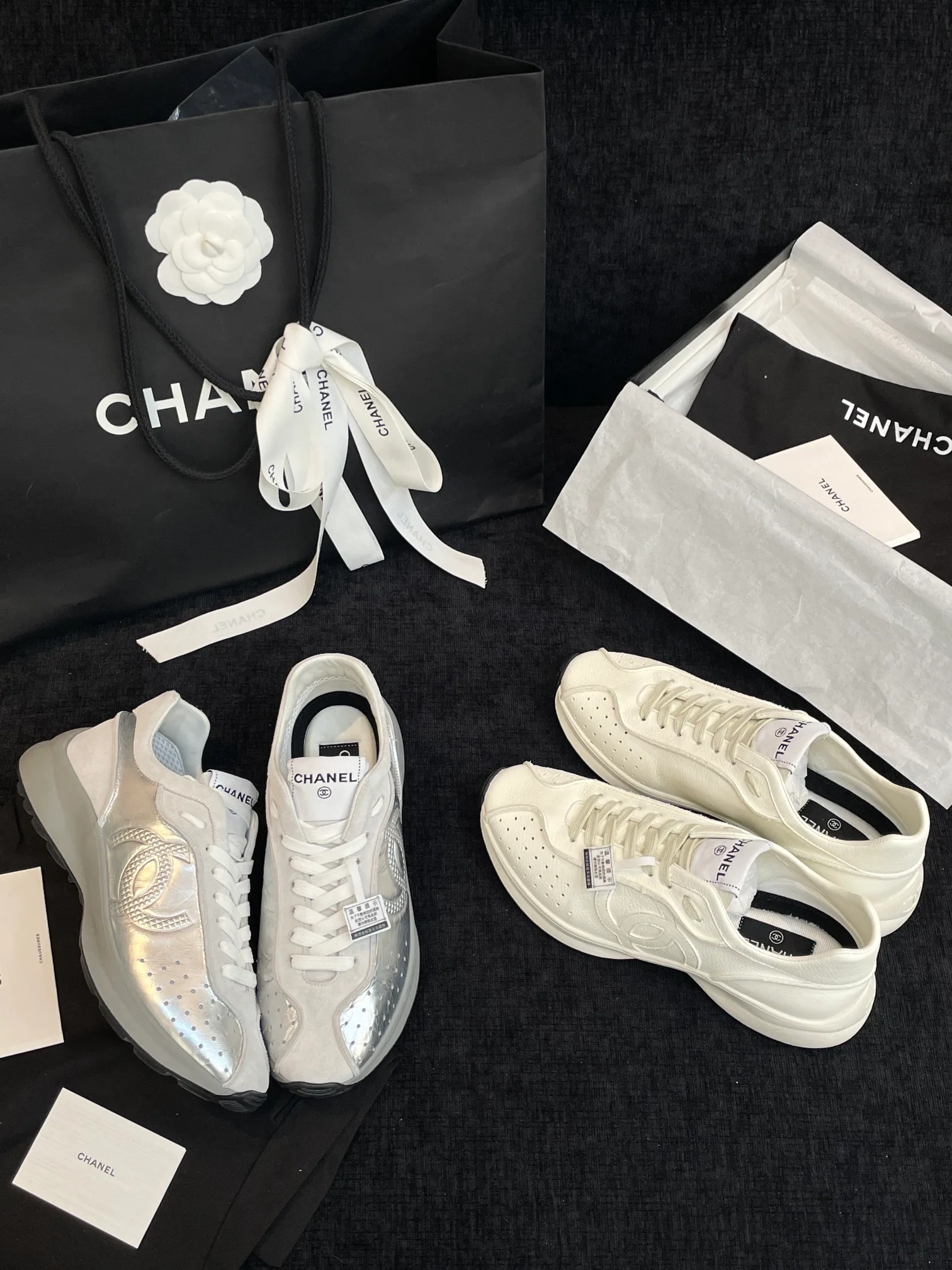 Кроссовки Женские Chanel 9318